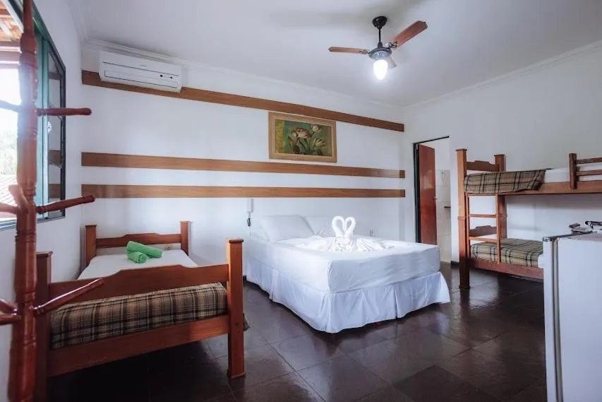 Photo of the whole room, Bed in Hotel Fazenda Vale Amanhecer