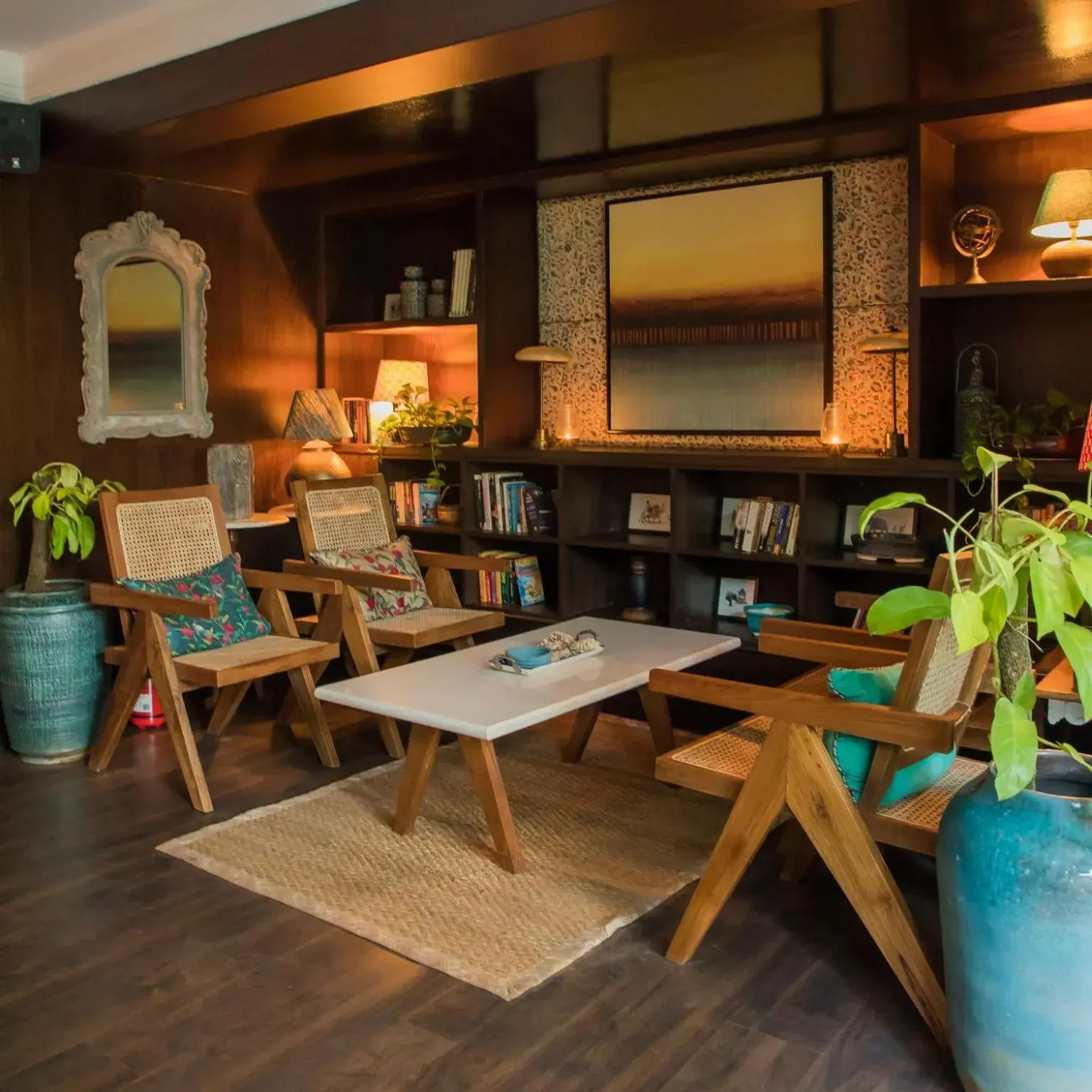 Lobby or reception in Red Thread Calangute Lobby or reception in Red Thread Calangute