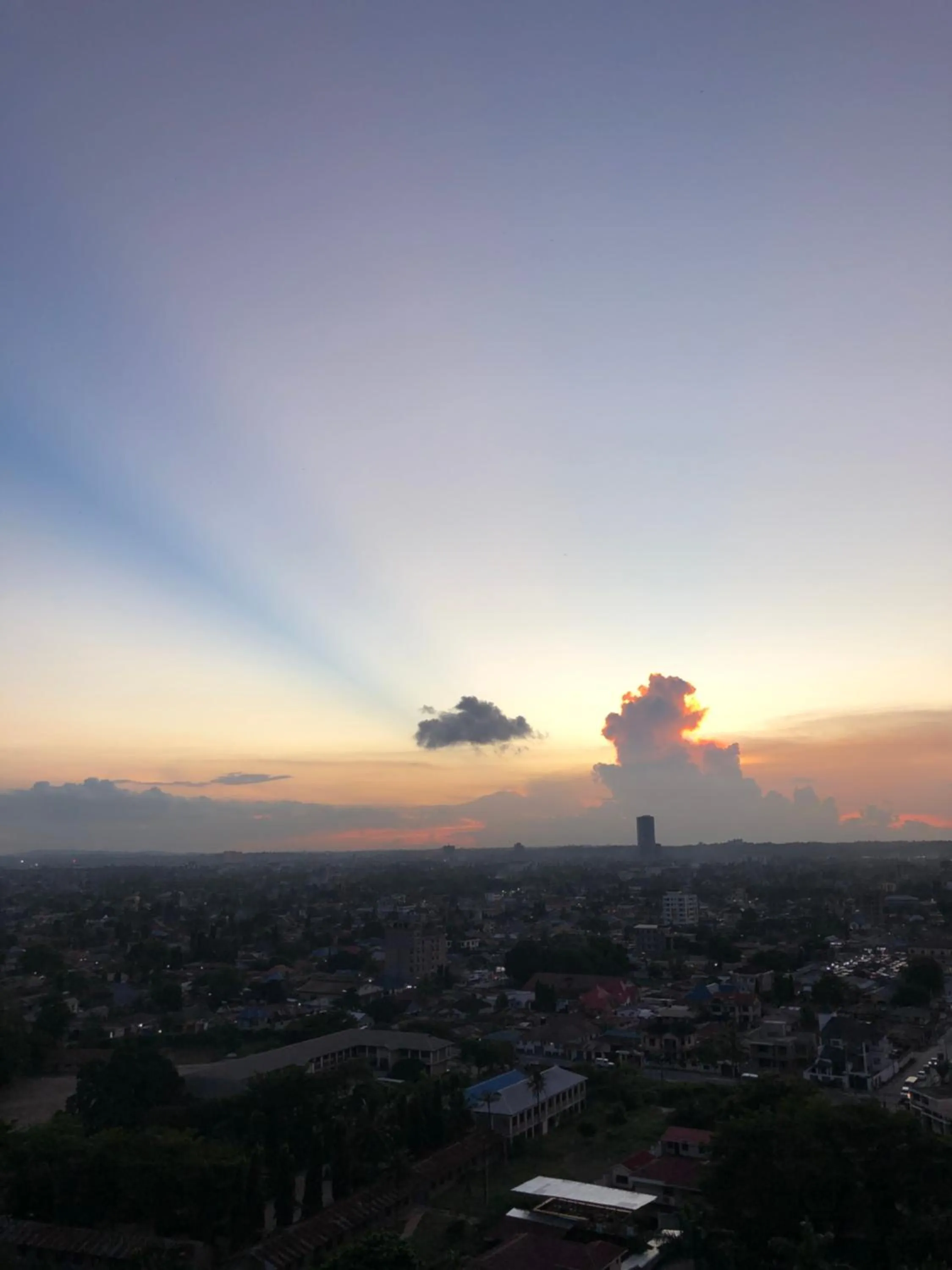 Sunset in Lark Hotel