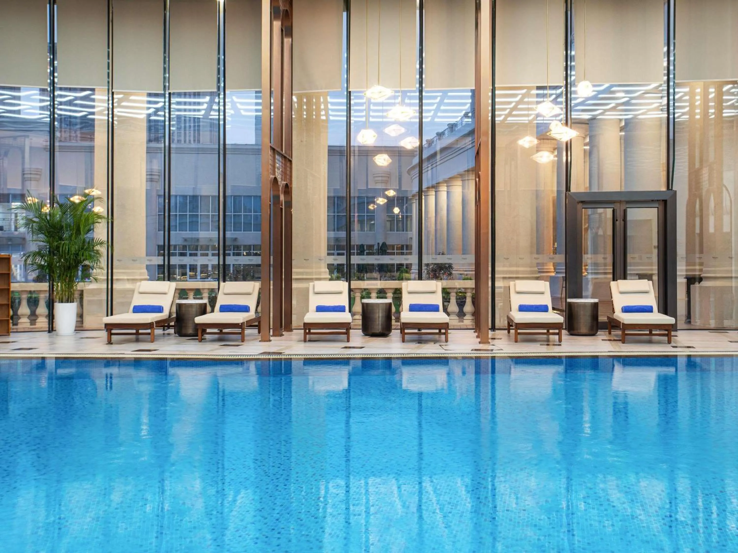 Pool view in Swissôtel Hefei Grand Park
