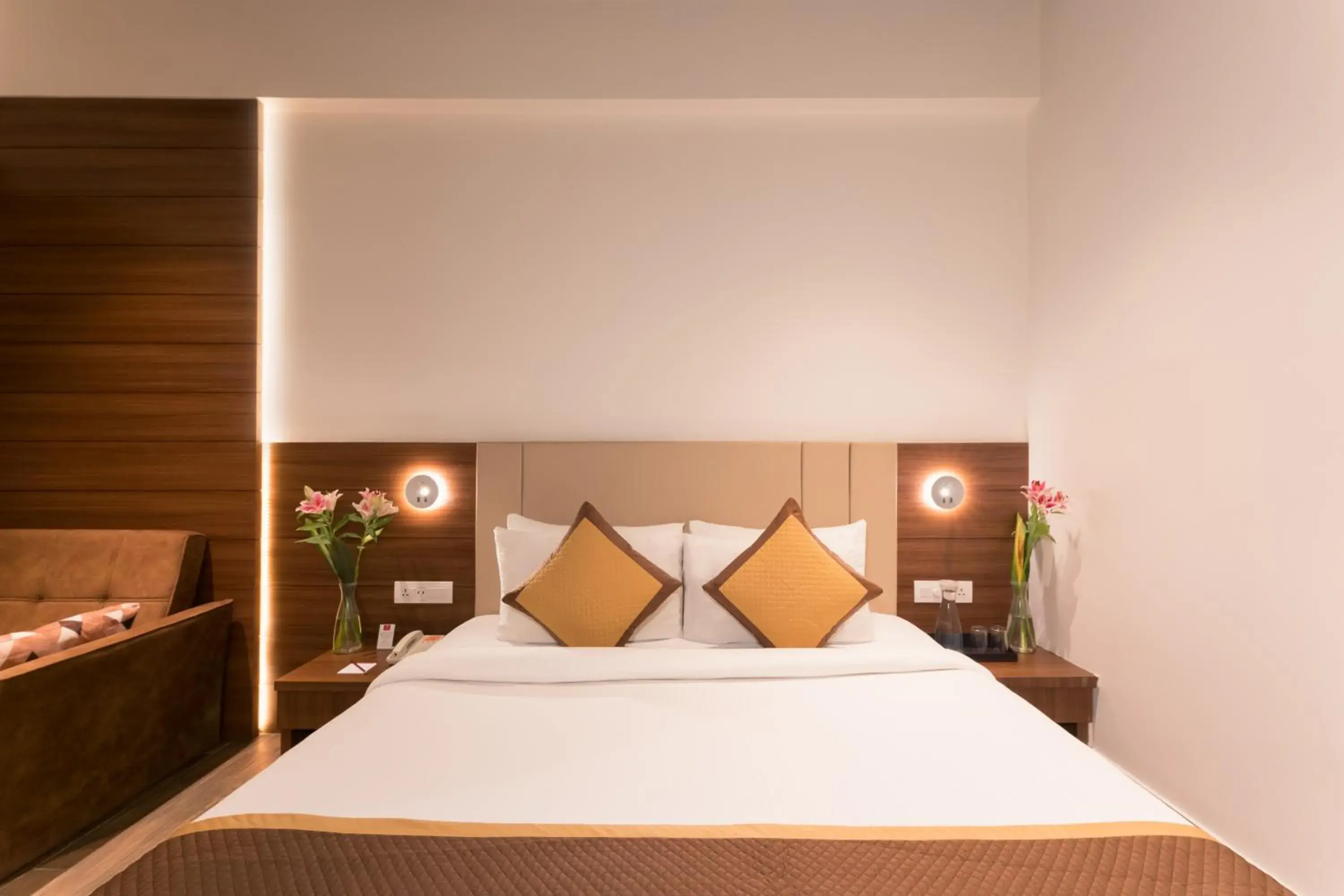 Bed in Lords Inn Udaipur Bed in Lords Inn Udaipur