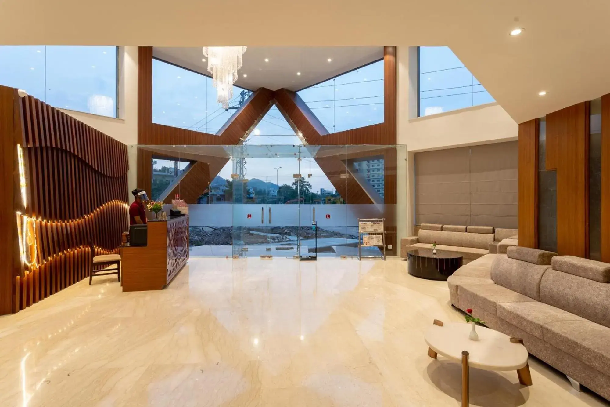 Lobby or reception in Lords Inn Udaipur Lobby or reception in Lords Inn Udaipur