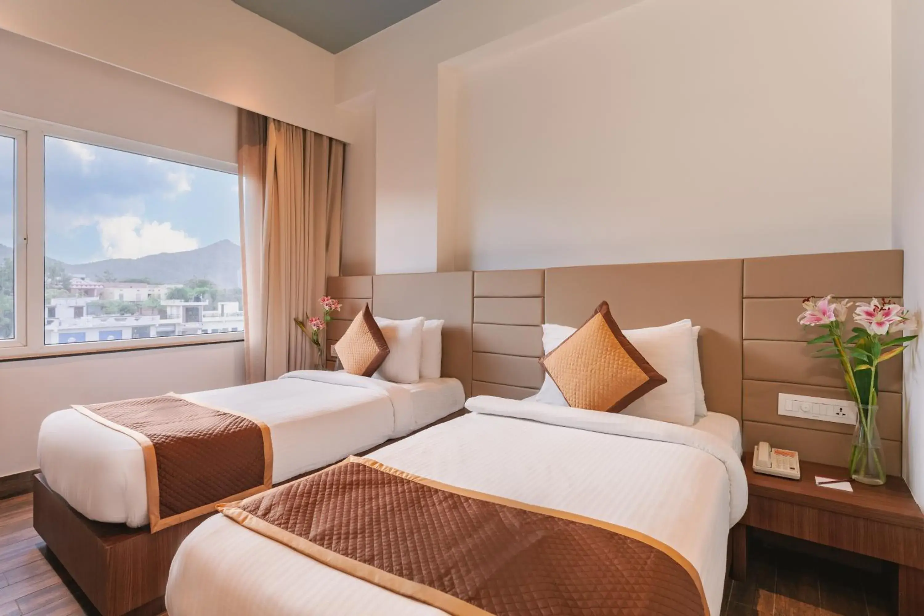 Deluxe Twin Room - single occupancy in Lords Inn Udaipur Deluxe Twin Room - single occupancy in Lords Inn Udaipur