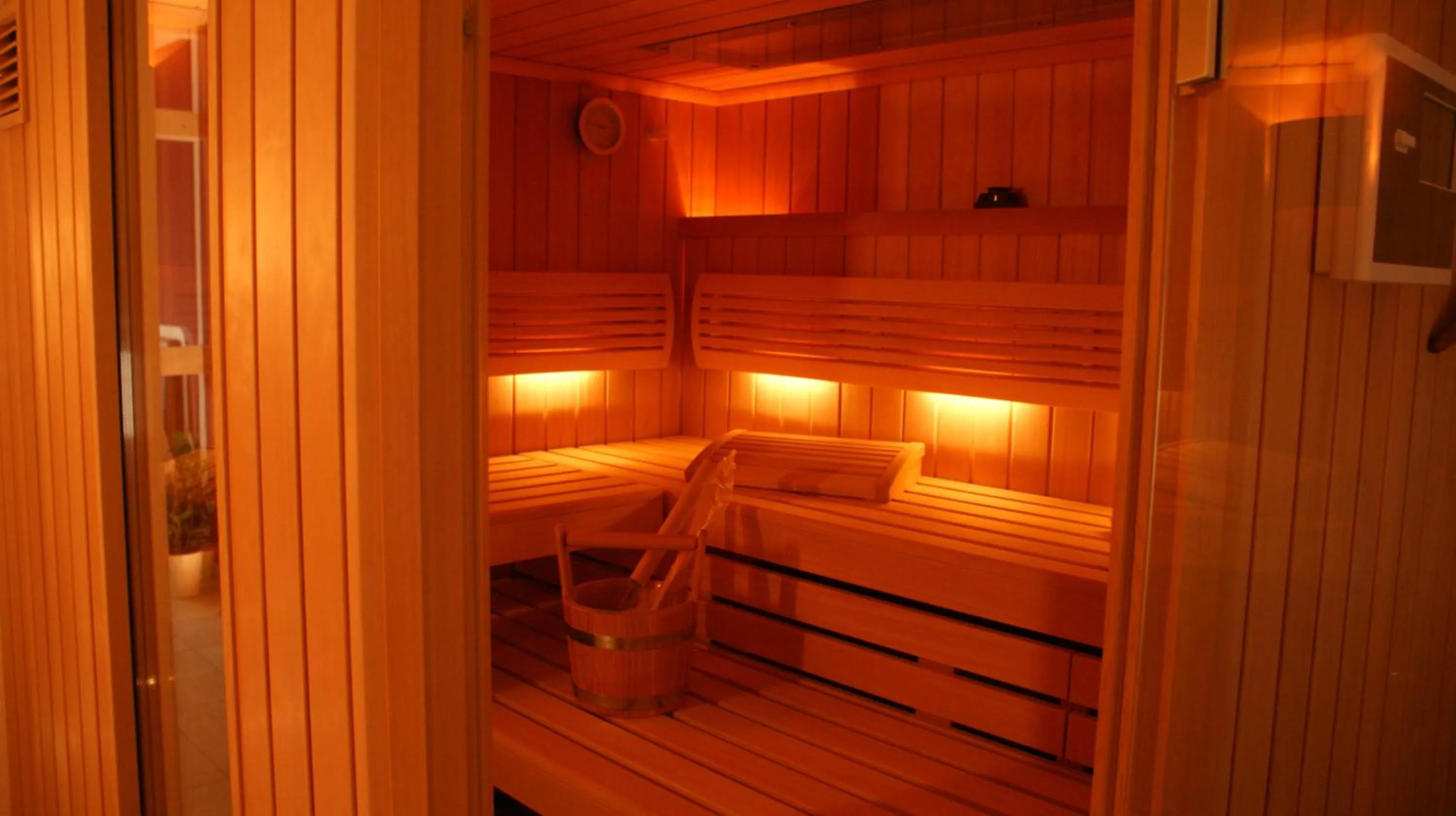 Spa and wellness centre/facilities in LandHotel Lönskrug