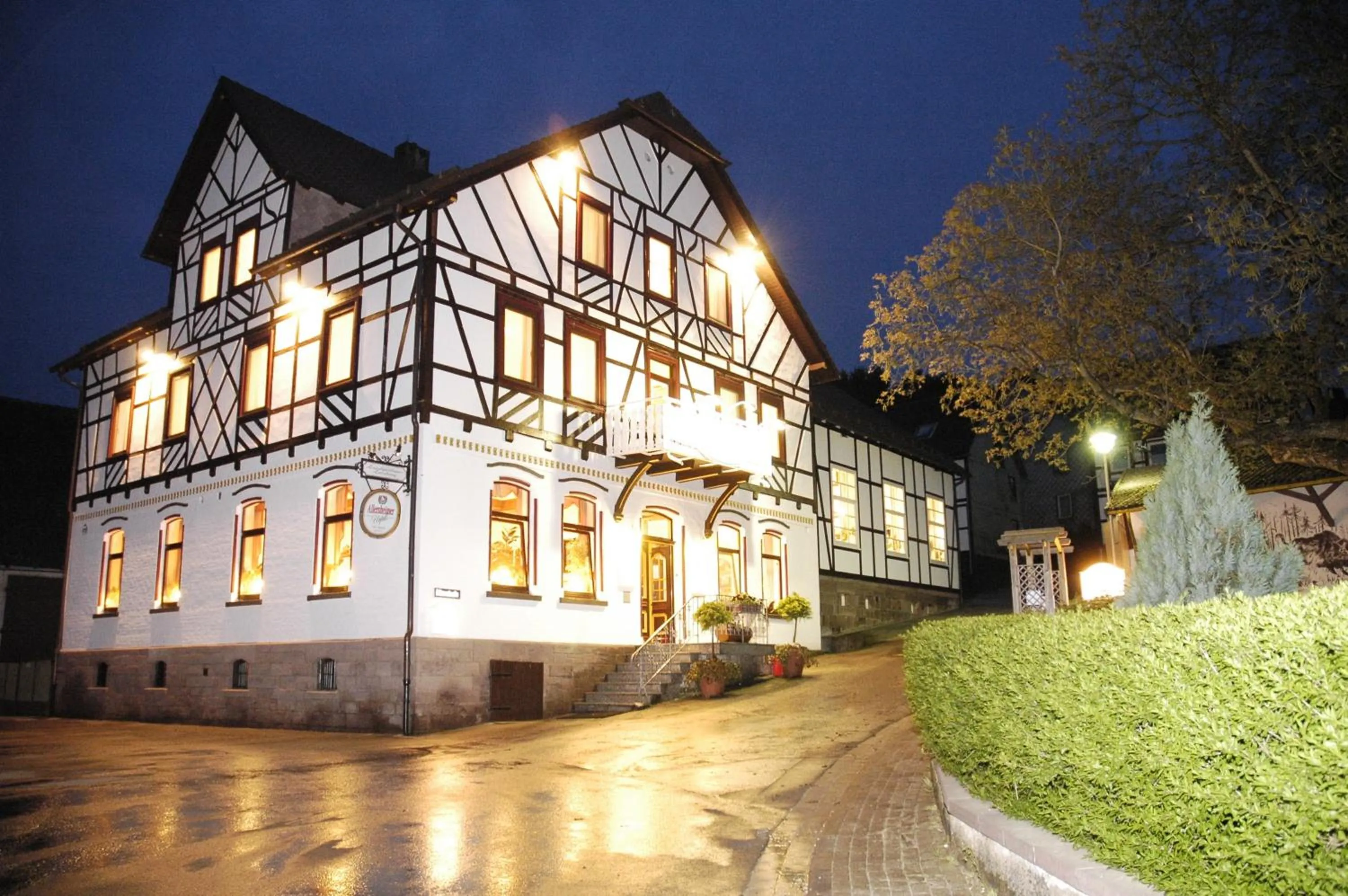 Facade/entrance in LandHotel Lönskrug