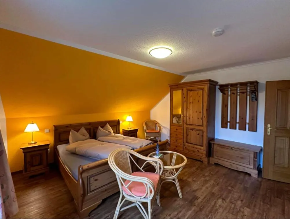 Bed in LandHotel Lönskrug