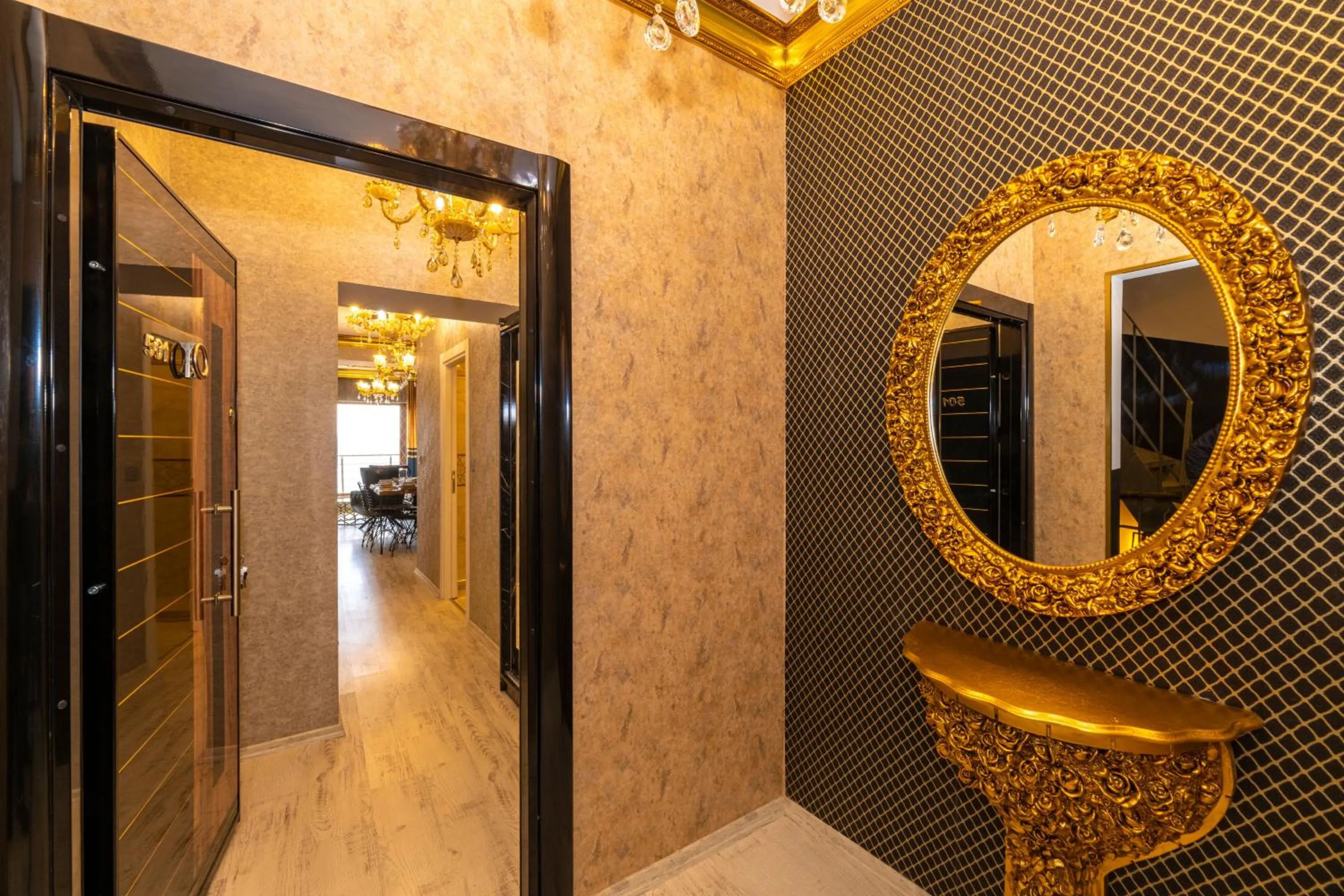 Bathroom in Istanbul Taksim Residence Hotel By MESUT