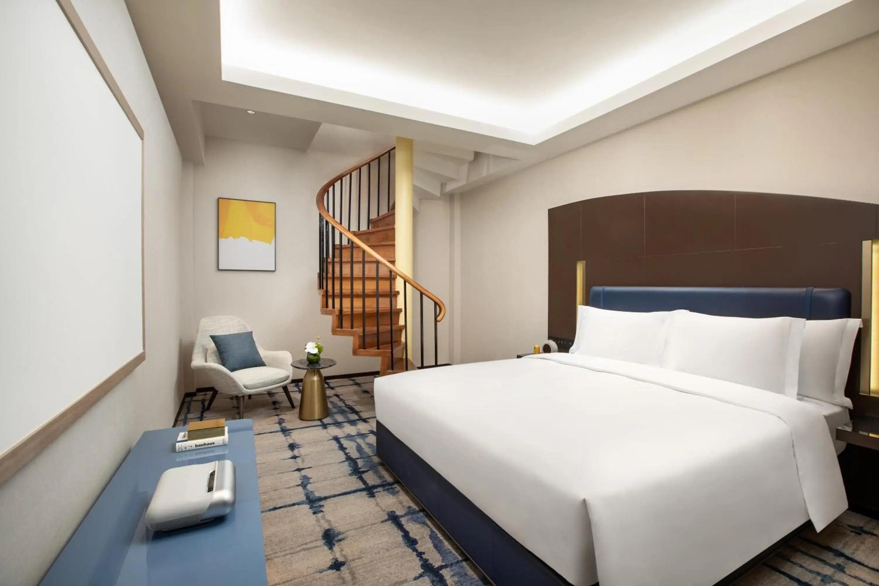 Bedroom, Bed in voco Wuhan Xinhua by IHG Bedroom, Bed in voco Wuhan Xinhua by IHG