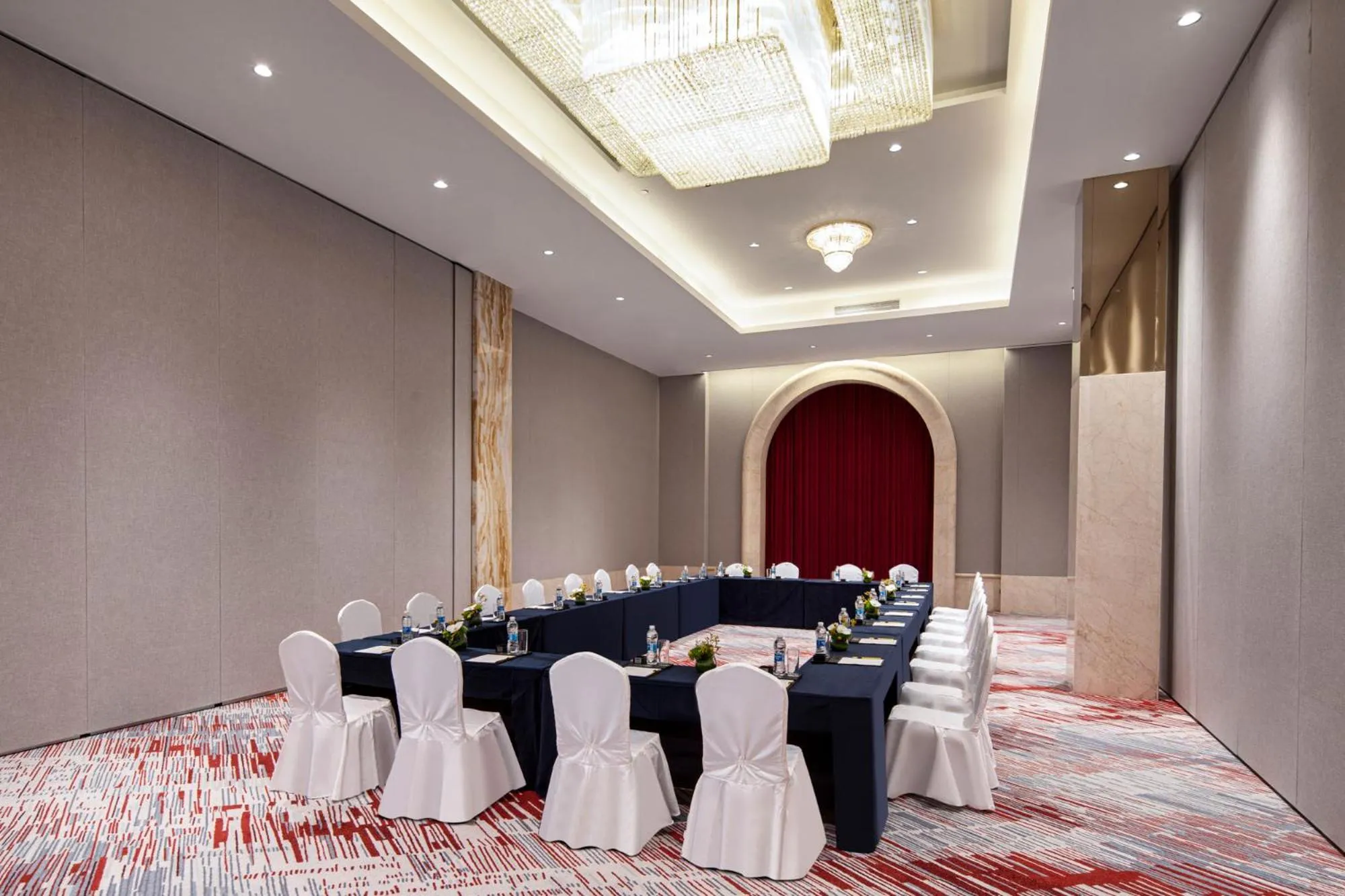 Meeting/conference room in voco Wuhan Xinhua by IHG