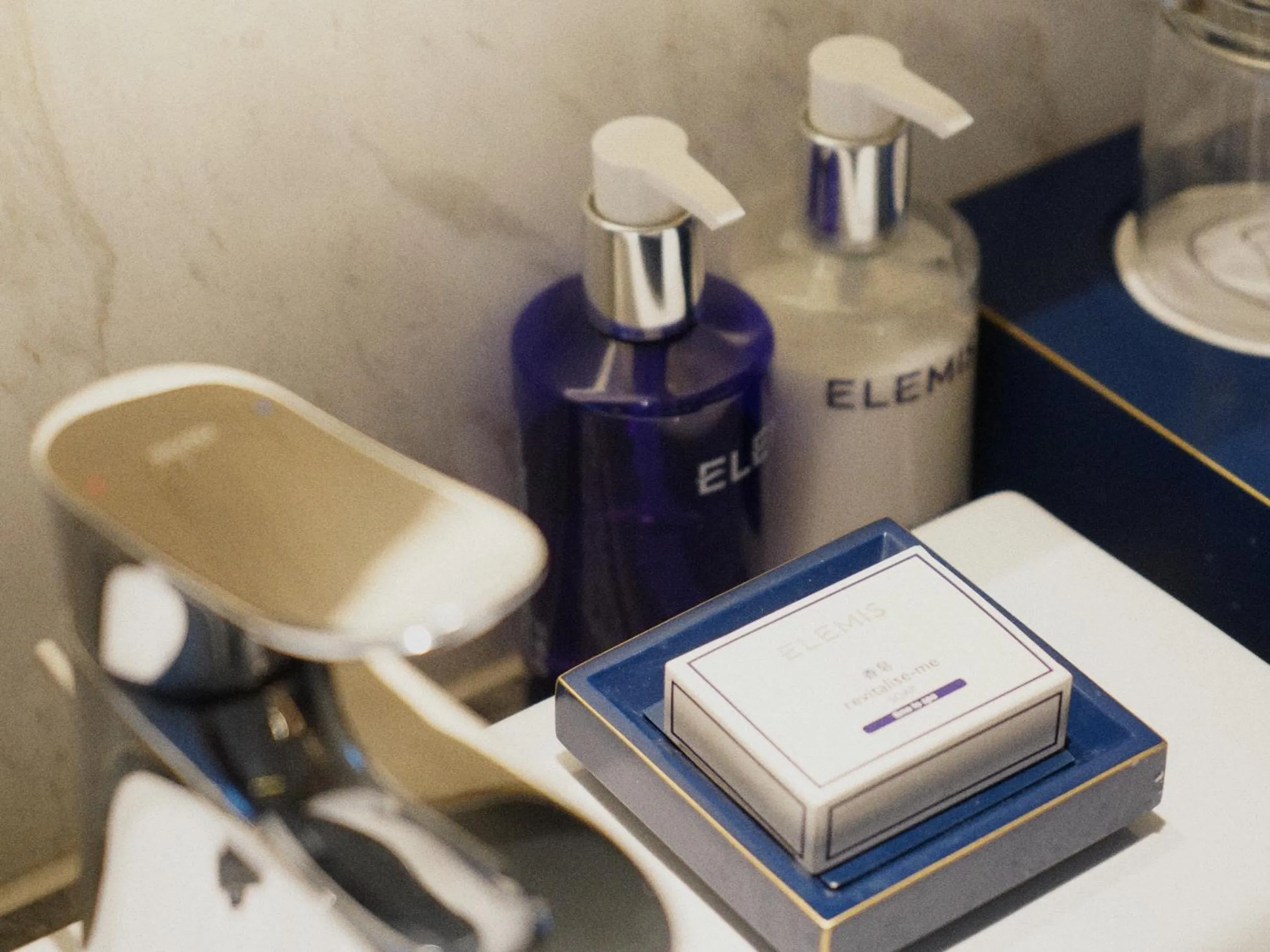 Bathroom in voco Wuhan Xinhua by IHG