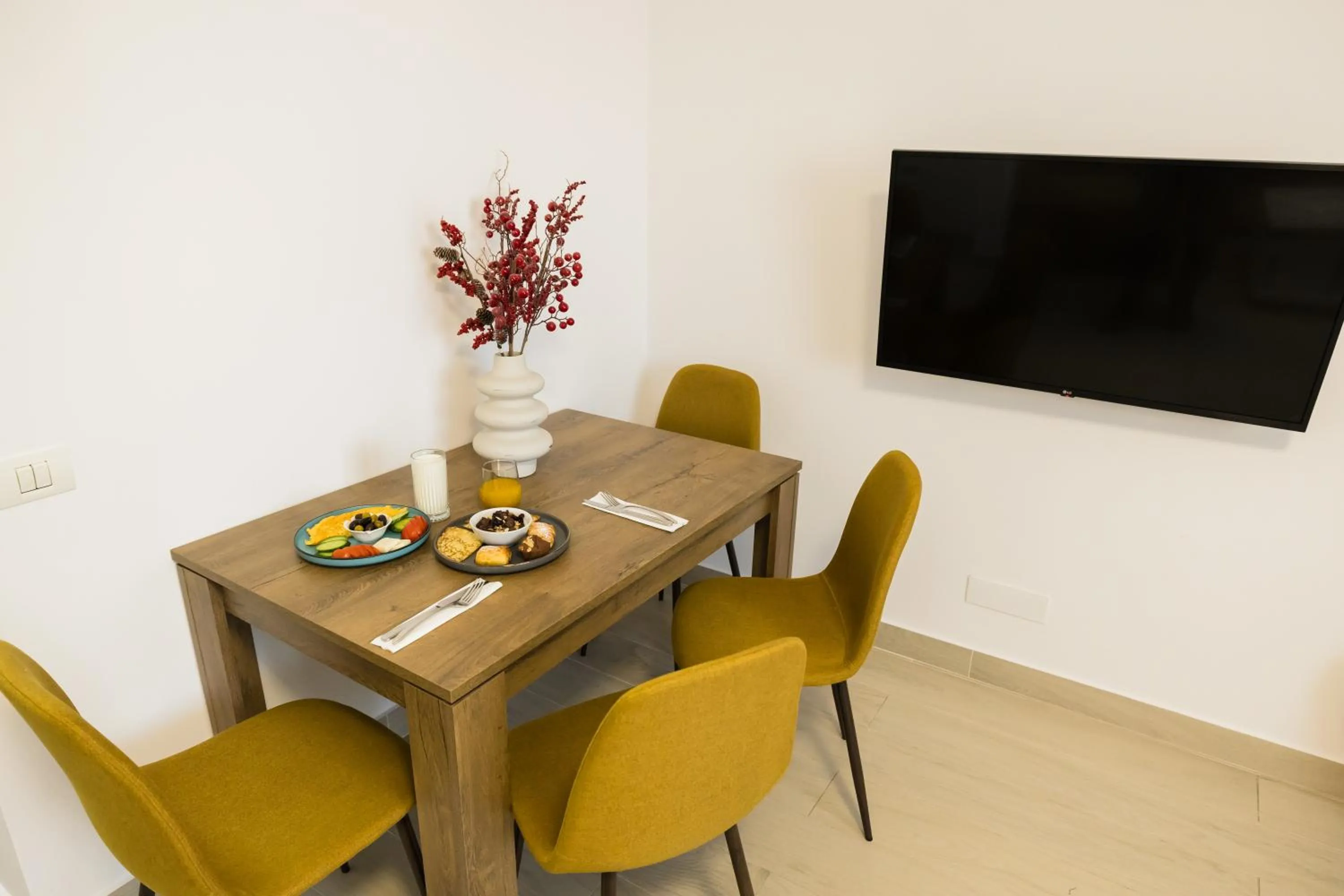 Communal lounge/ TV room in Le Blanc ApartHotel