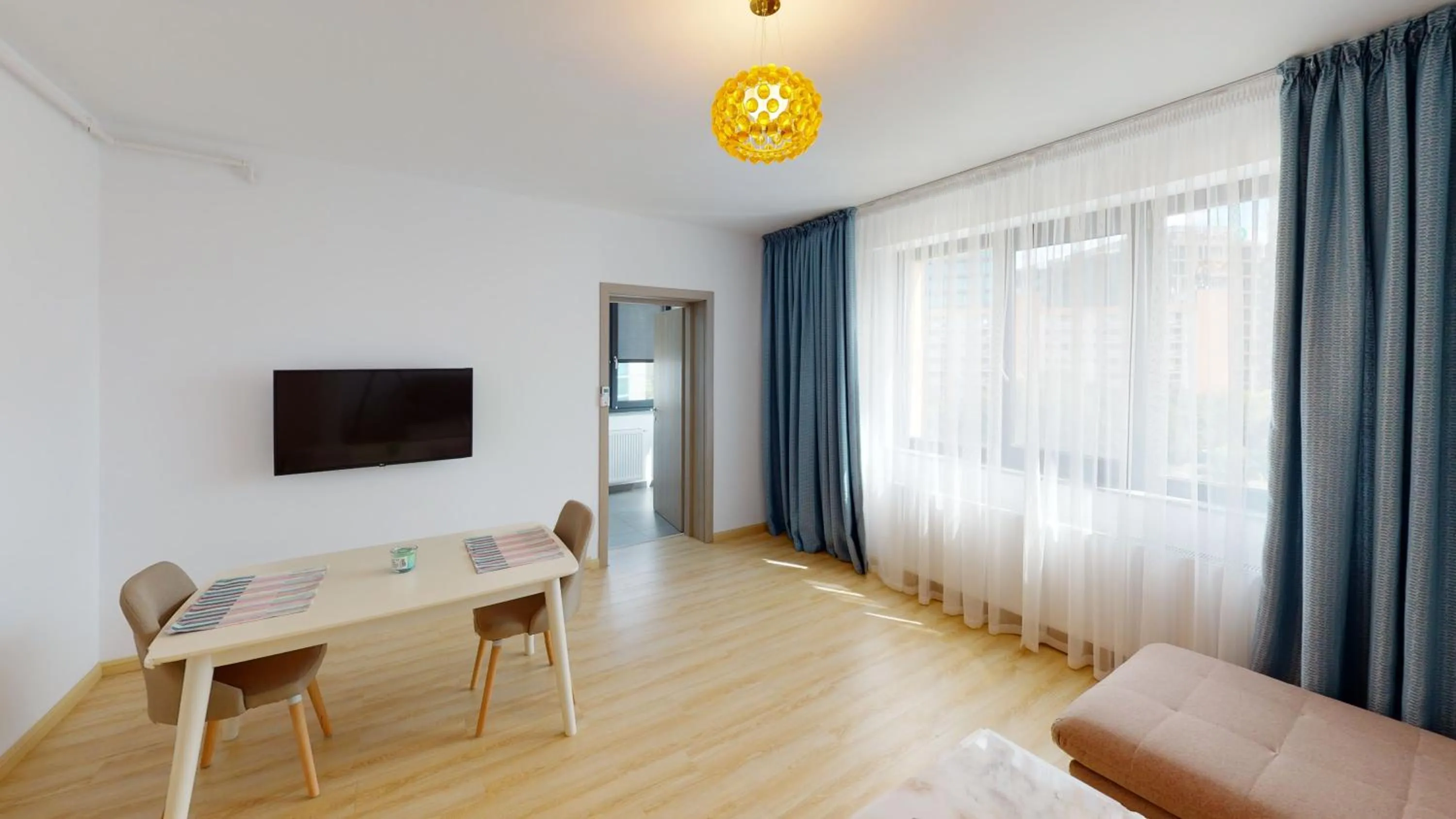 Living room in Le Blanc ApartHotel