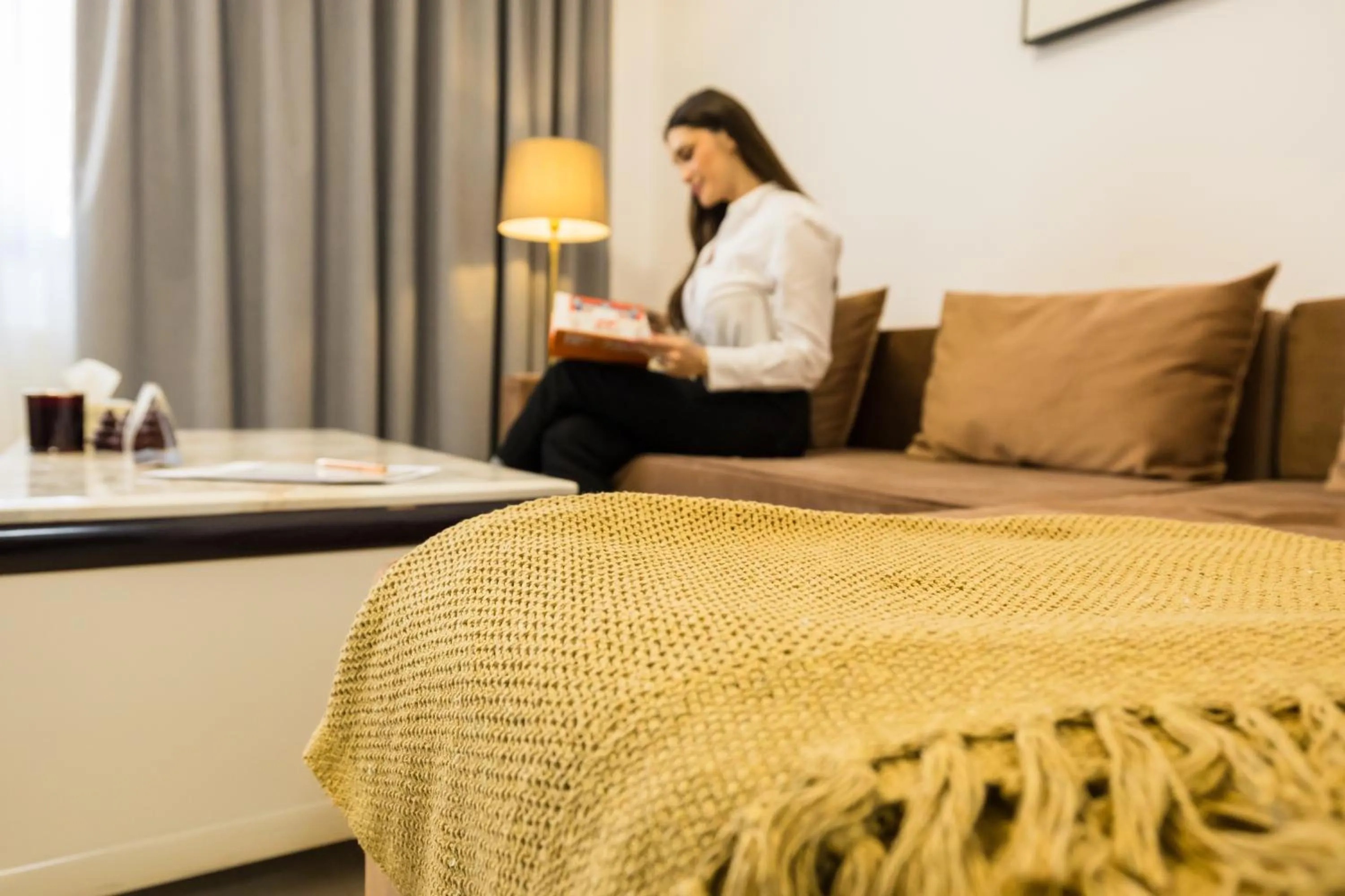 Bed in Le Blanc ApartHotel