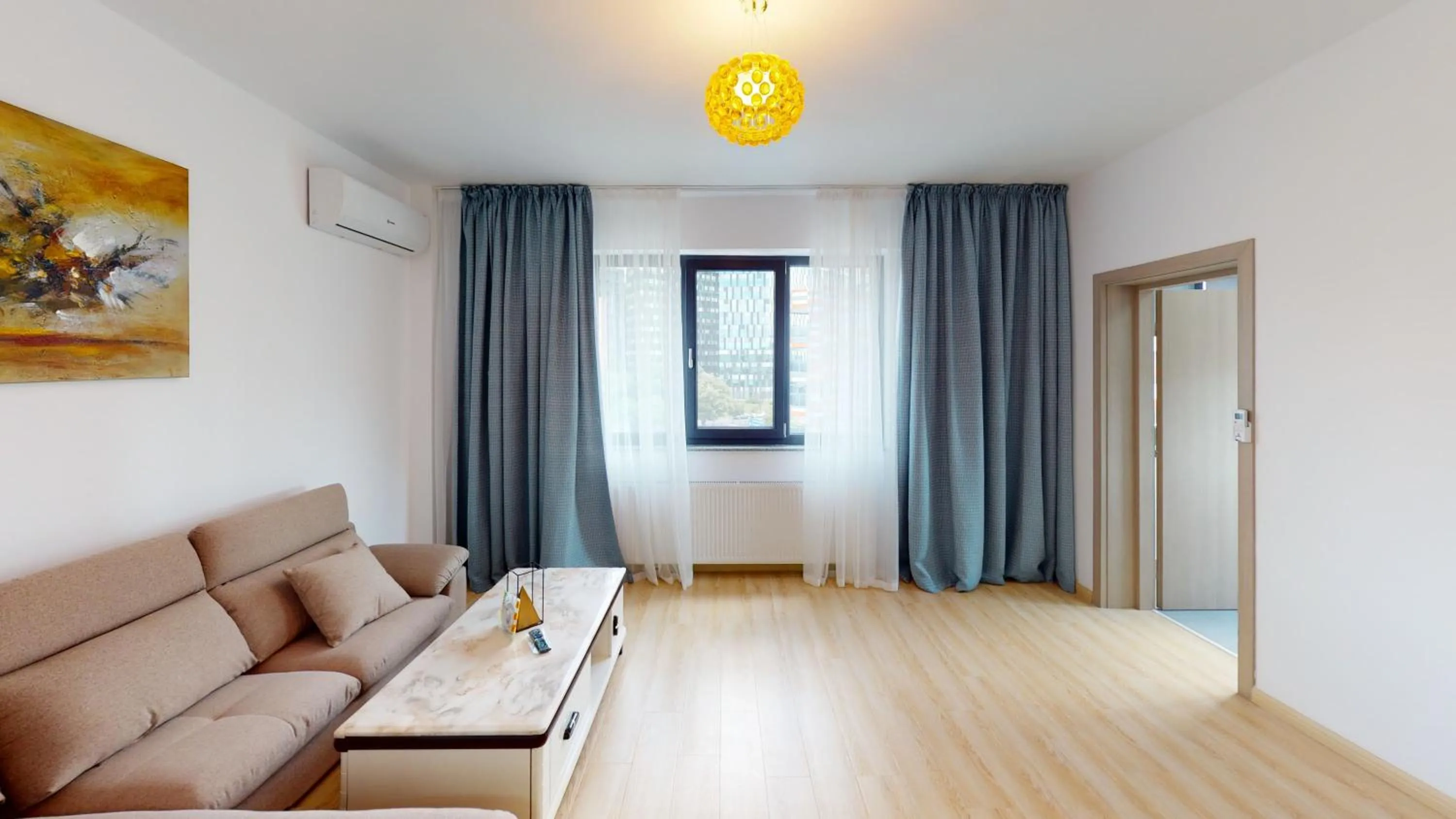 Living room in Le Blanc ApartHotel