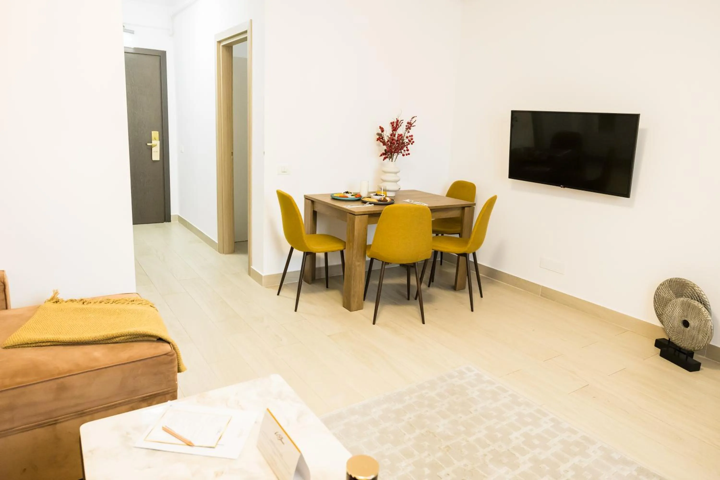 Communal lounge/ TV room in Le Blanc ApartHotel