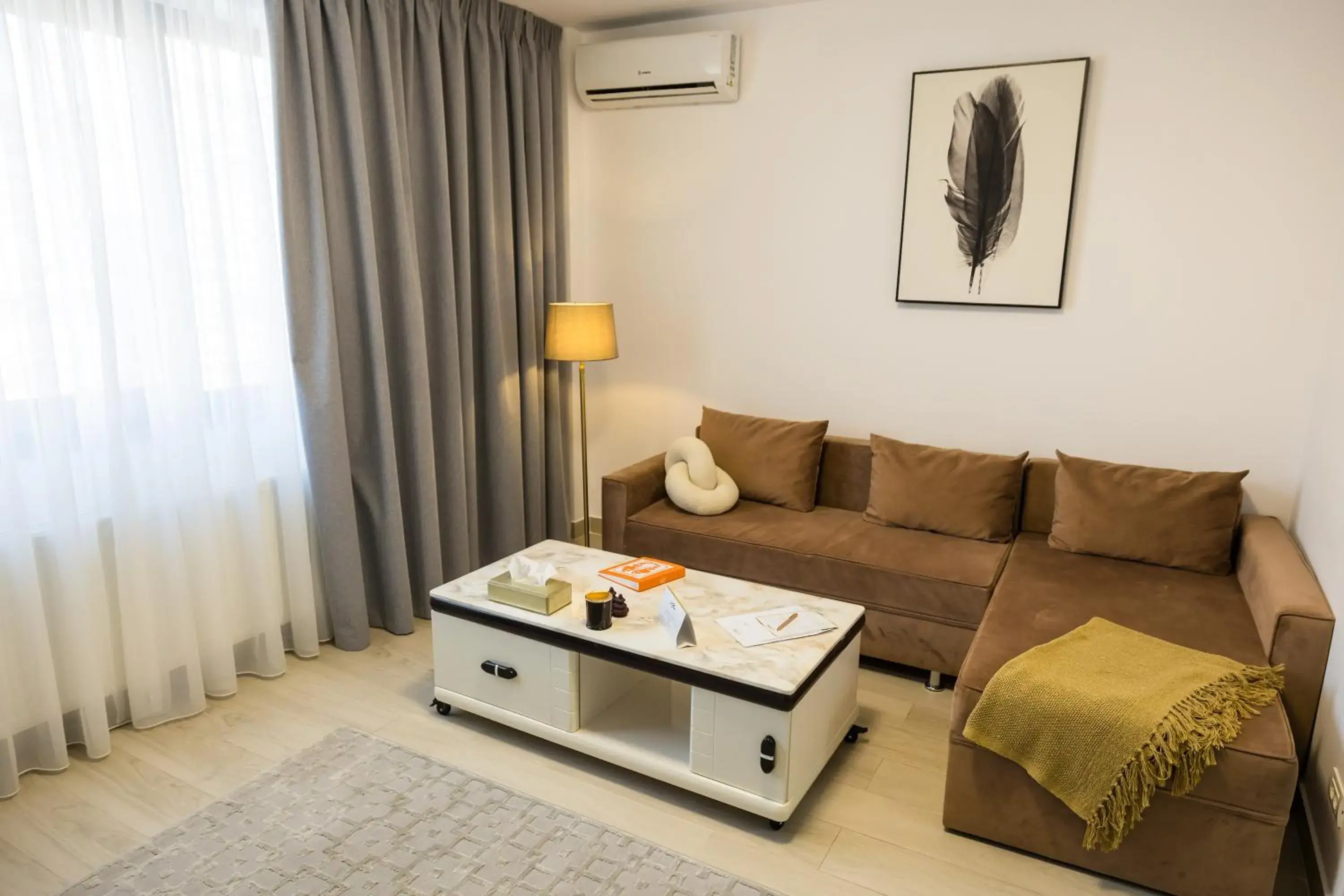 Bed in Le Blanc ApartHotel Bed in Le Blanc ApartHotel