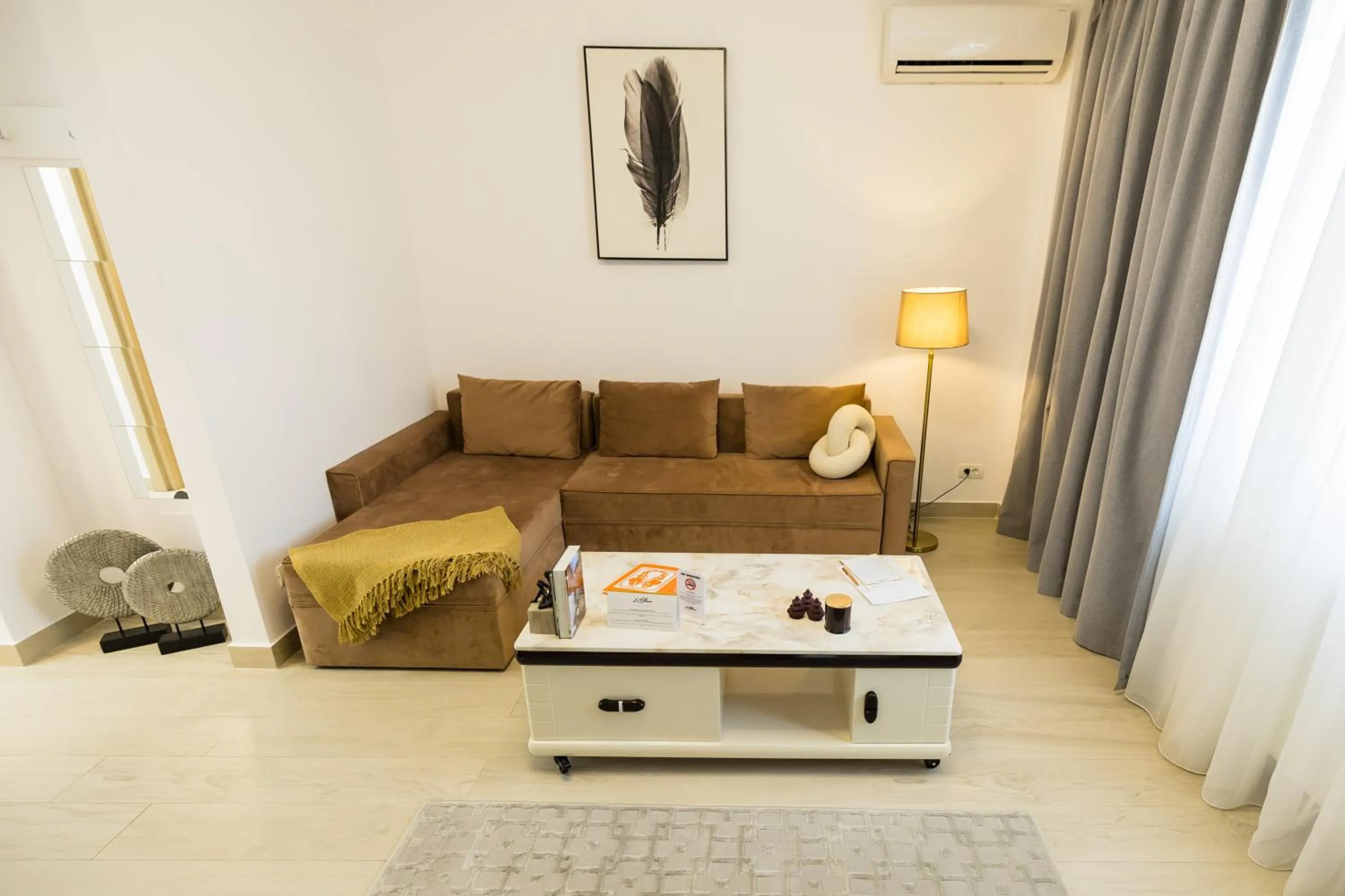 Living room in Le Blanc ApartHotel