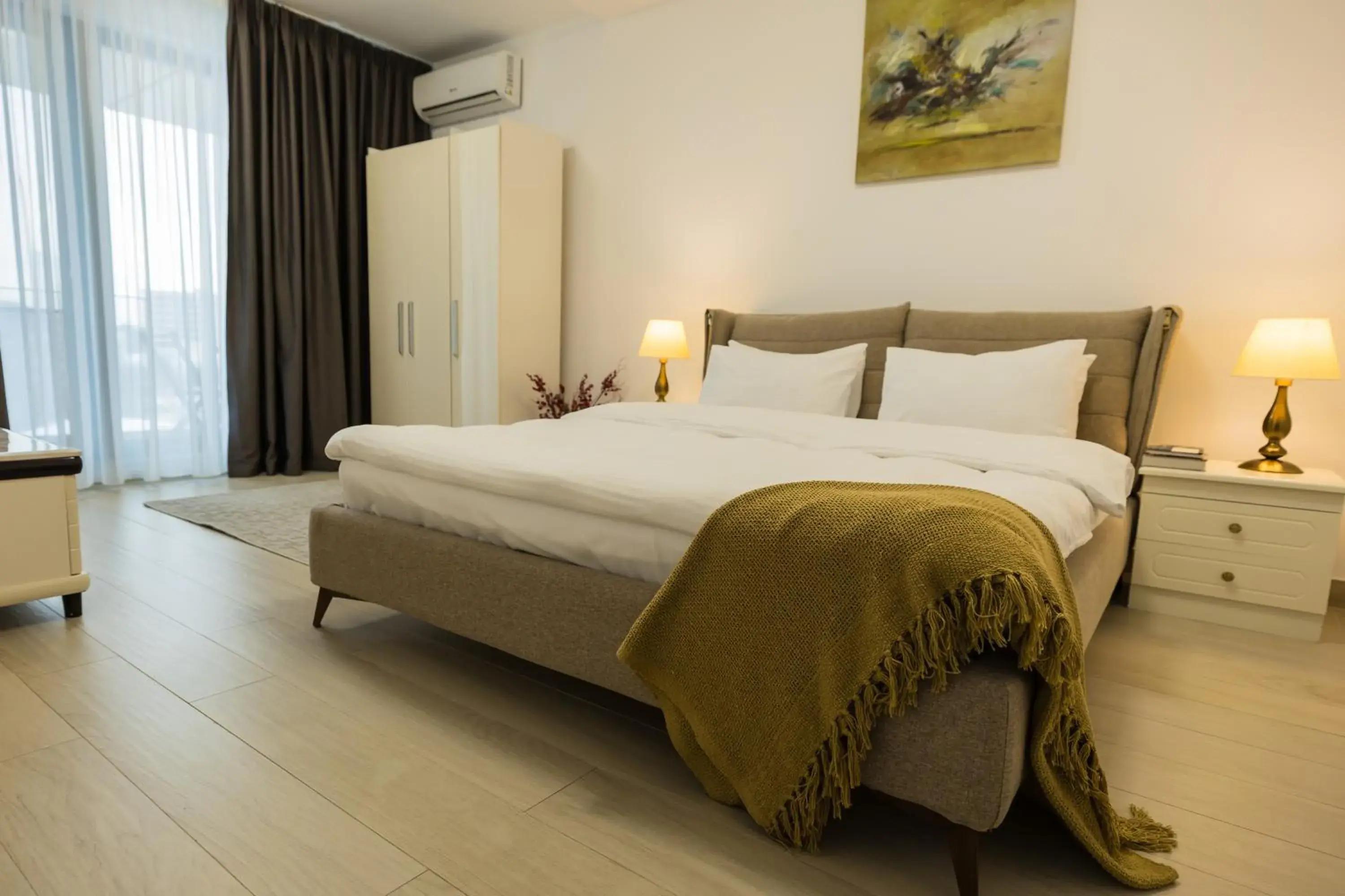 Bed in Le Blanc ApartHotel Bed in Le Blanc ApartHotel