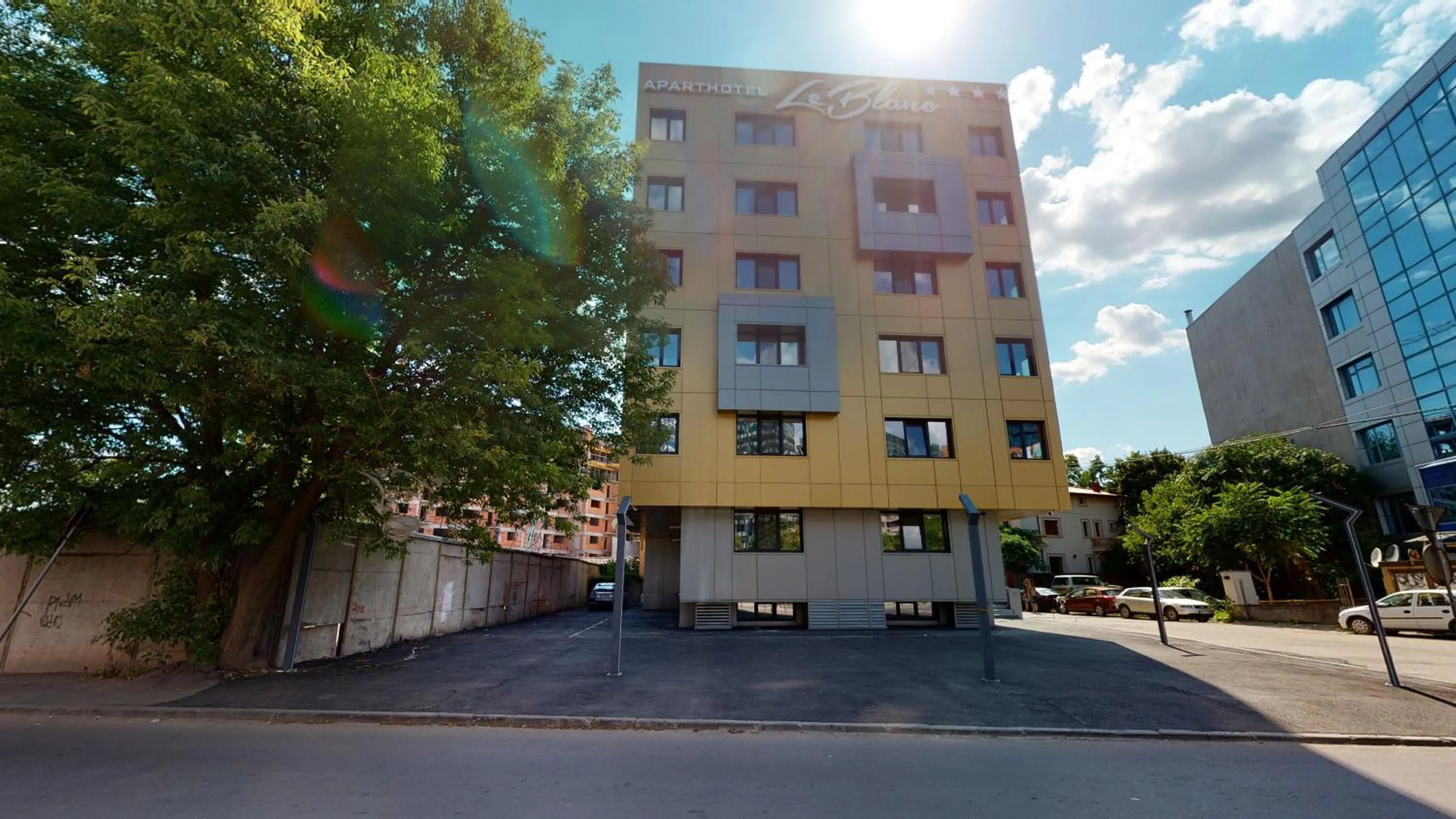 Property building in Le Blanc ApartHotel