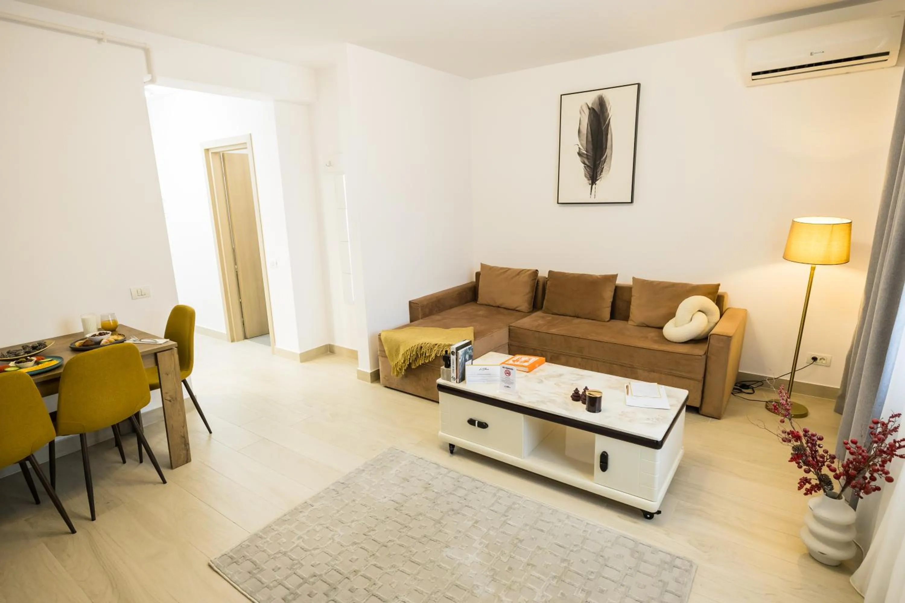 Living room in Le Blanc ApartHotel