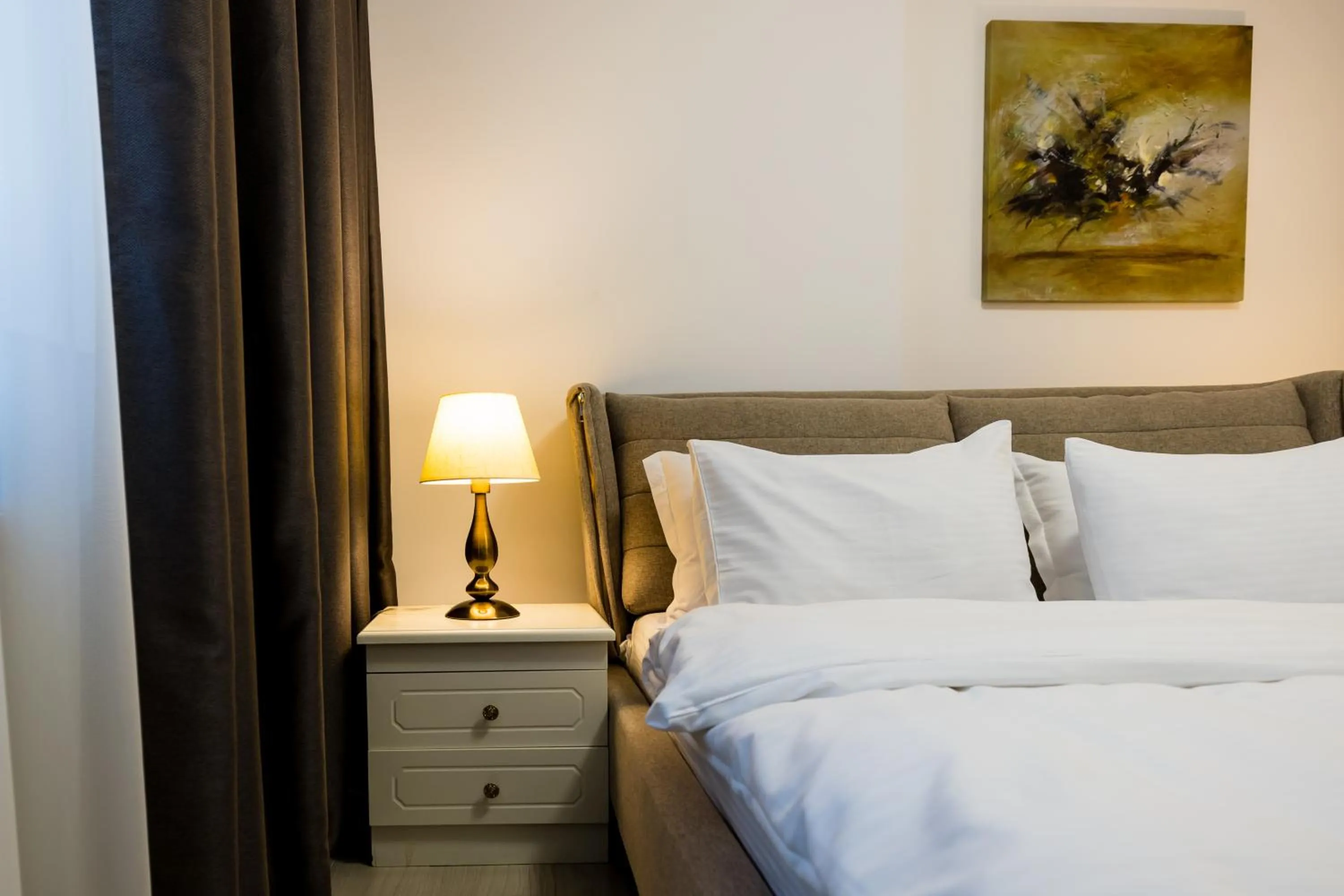 Bed in Le Blanc ApartHotel