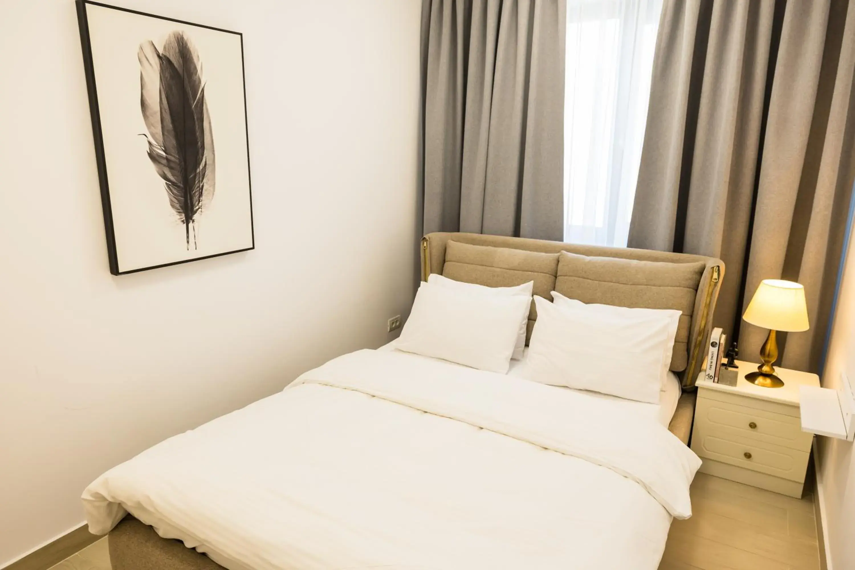 Bed in Le Blanc ApartHotel Bed in Le Blanc ApartHotel