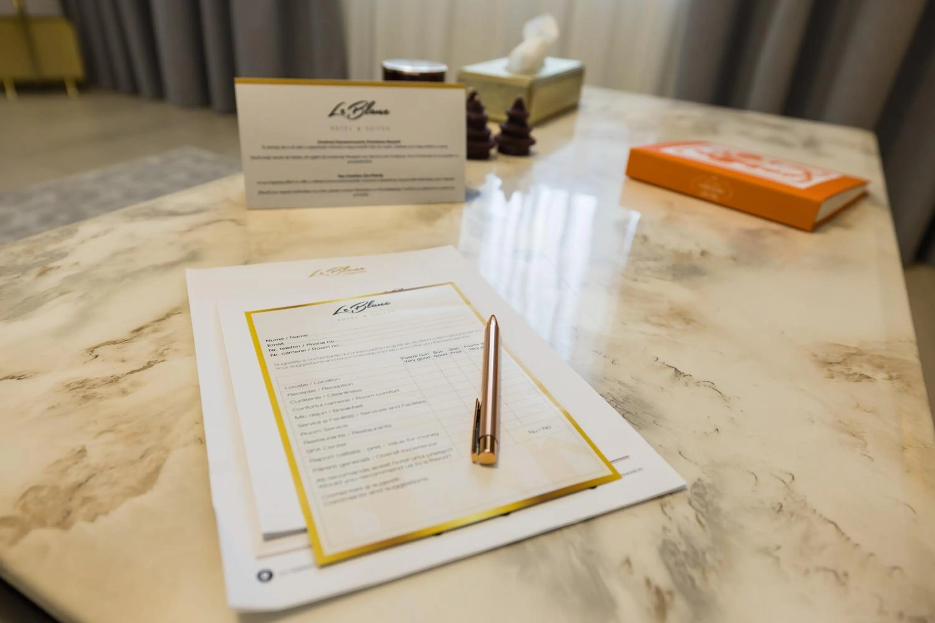 Library in Le Blanc ApartHotel