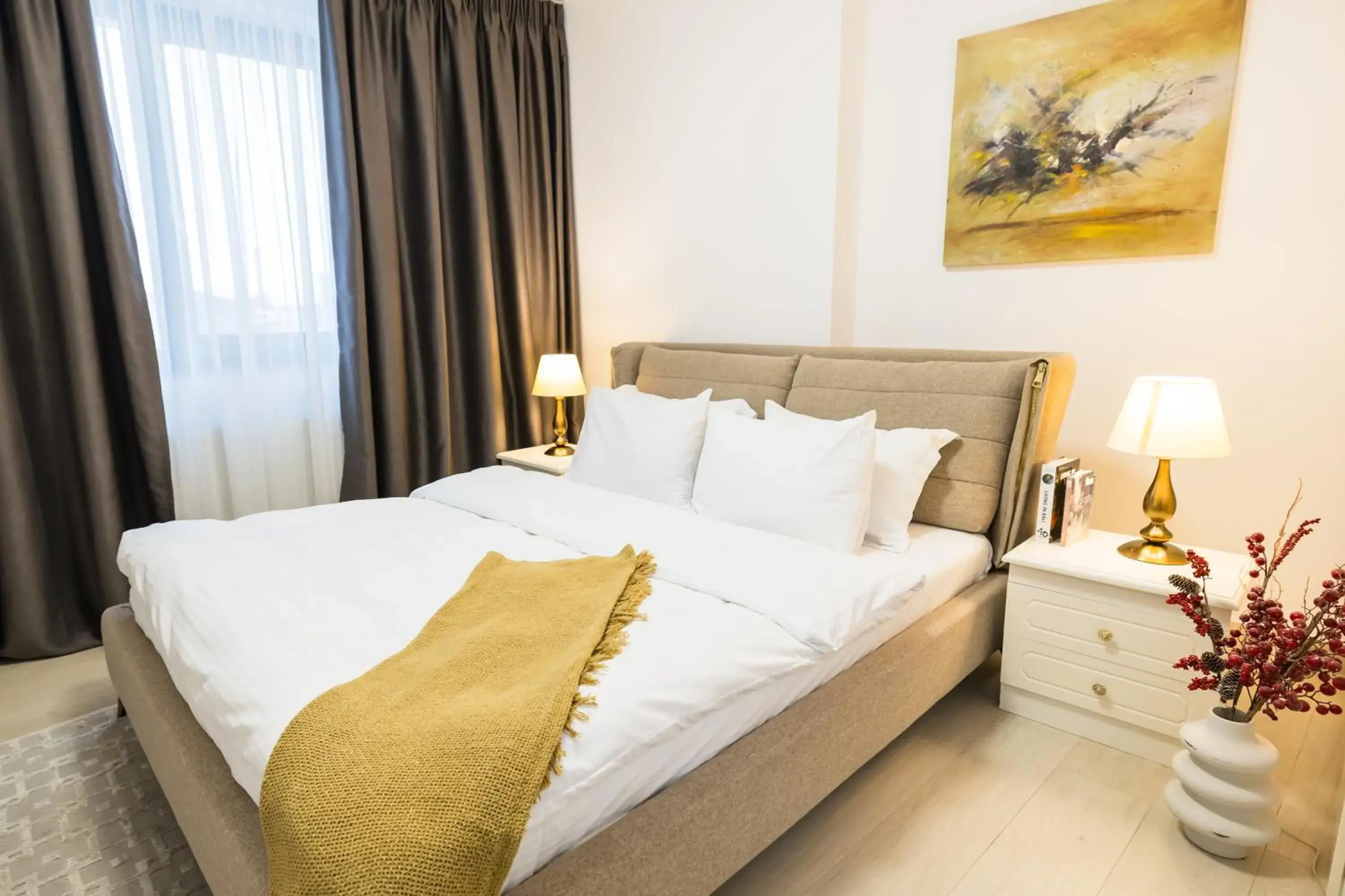 Bed in Le Blanc ApartHotel Bed in Le Blanc ApartHotel