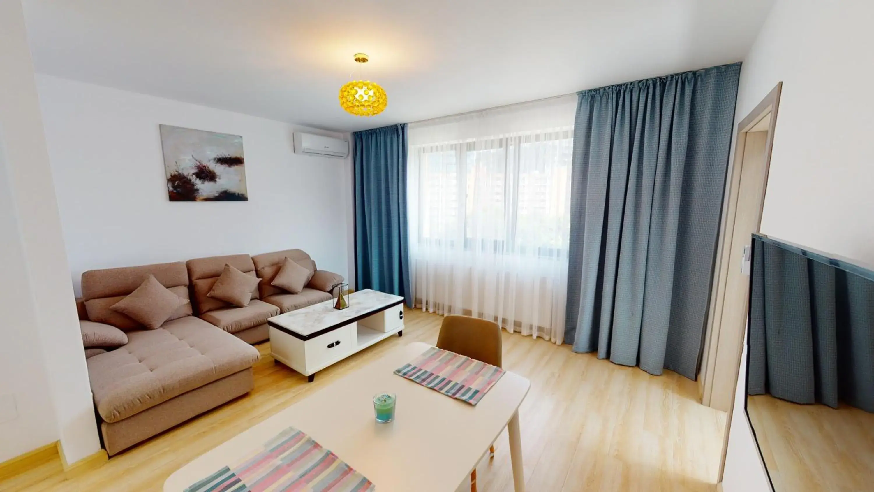 Living room, Bed in Le Blanc ApartHotel Living room, Bed in Le Blanc ApartHotel