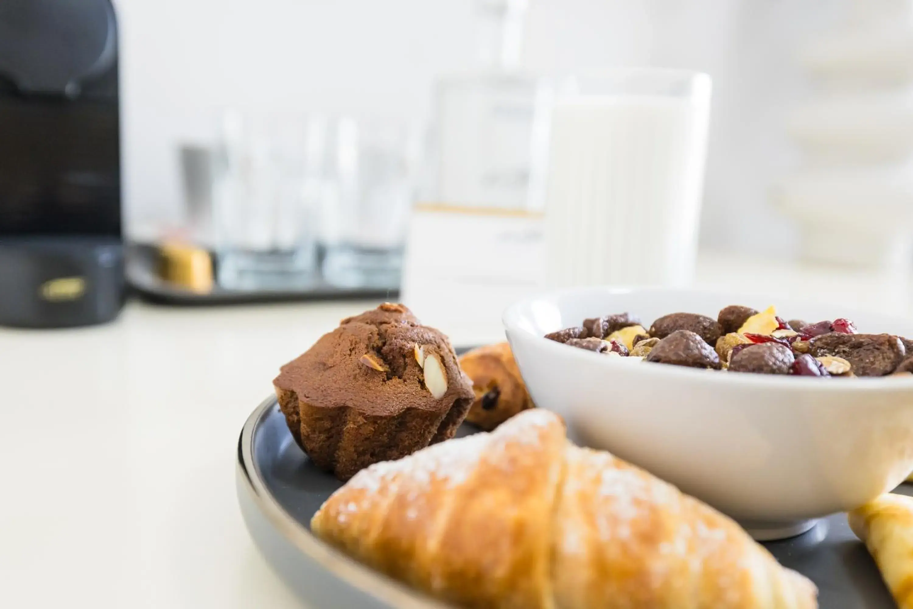 Breakfast in Le Blanc ApartHotel Breakfast in Le Blanc ApartHotel