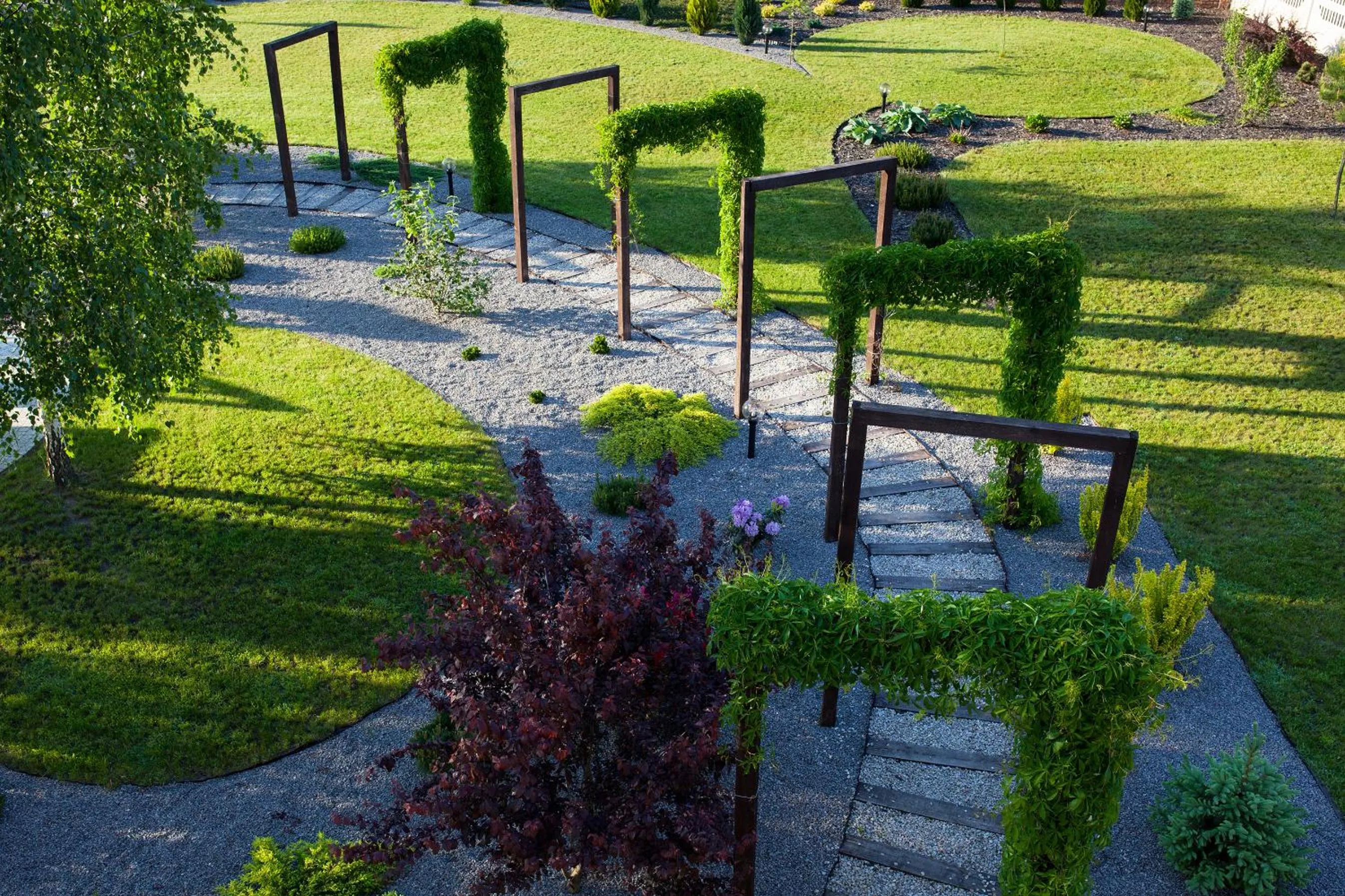 Garden in Dworek Jolanta