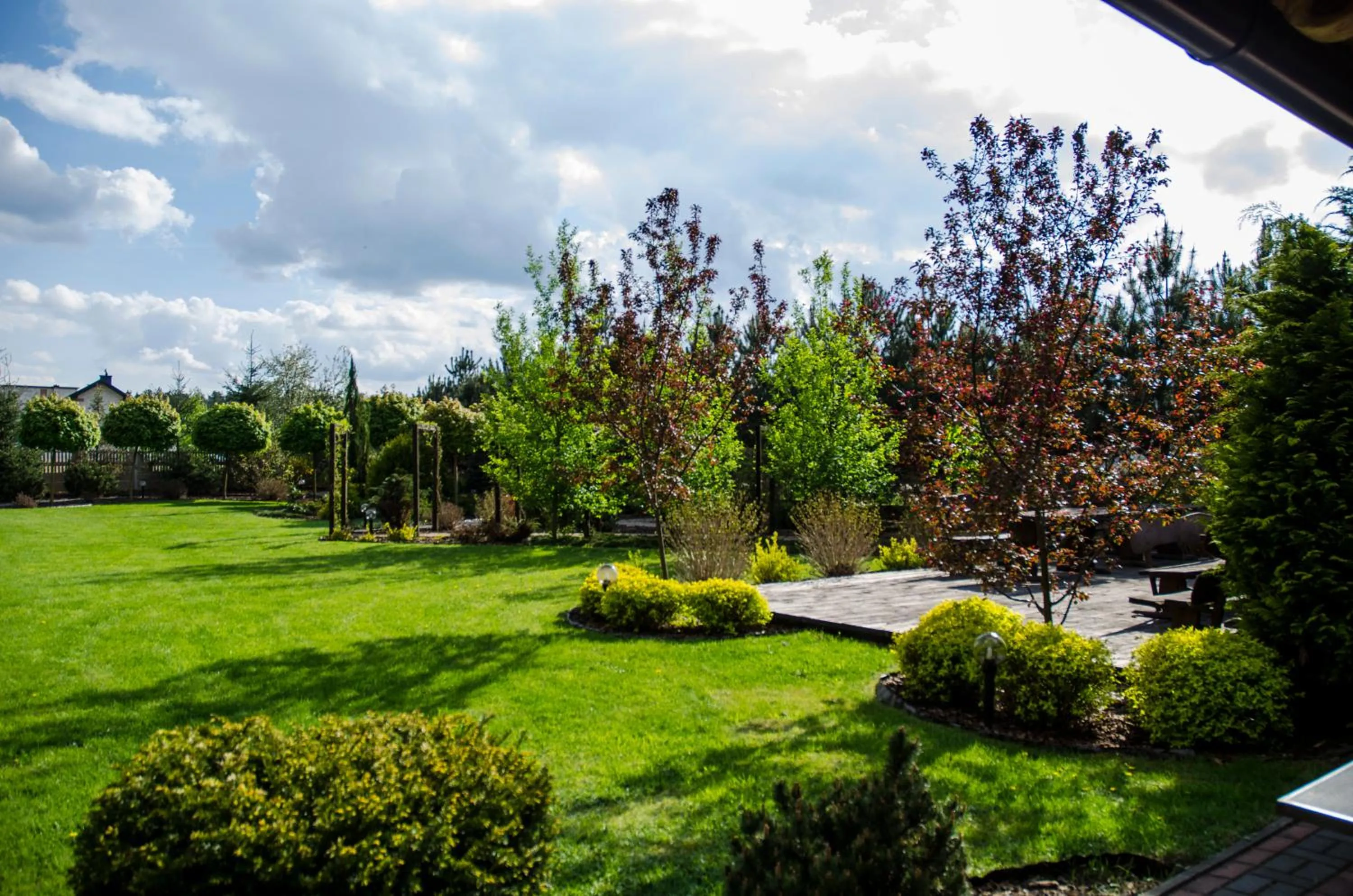 Garden in Dworek Jolanta