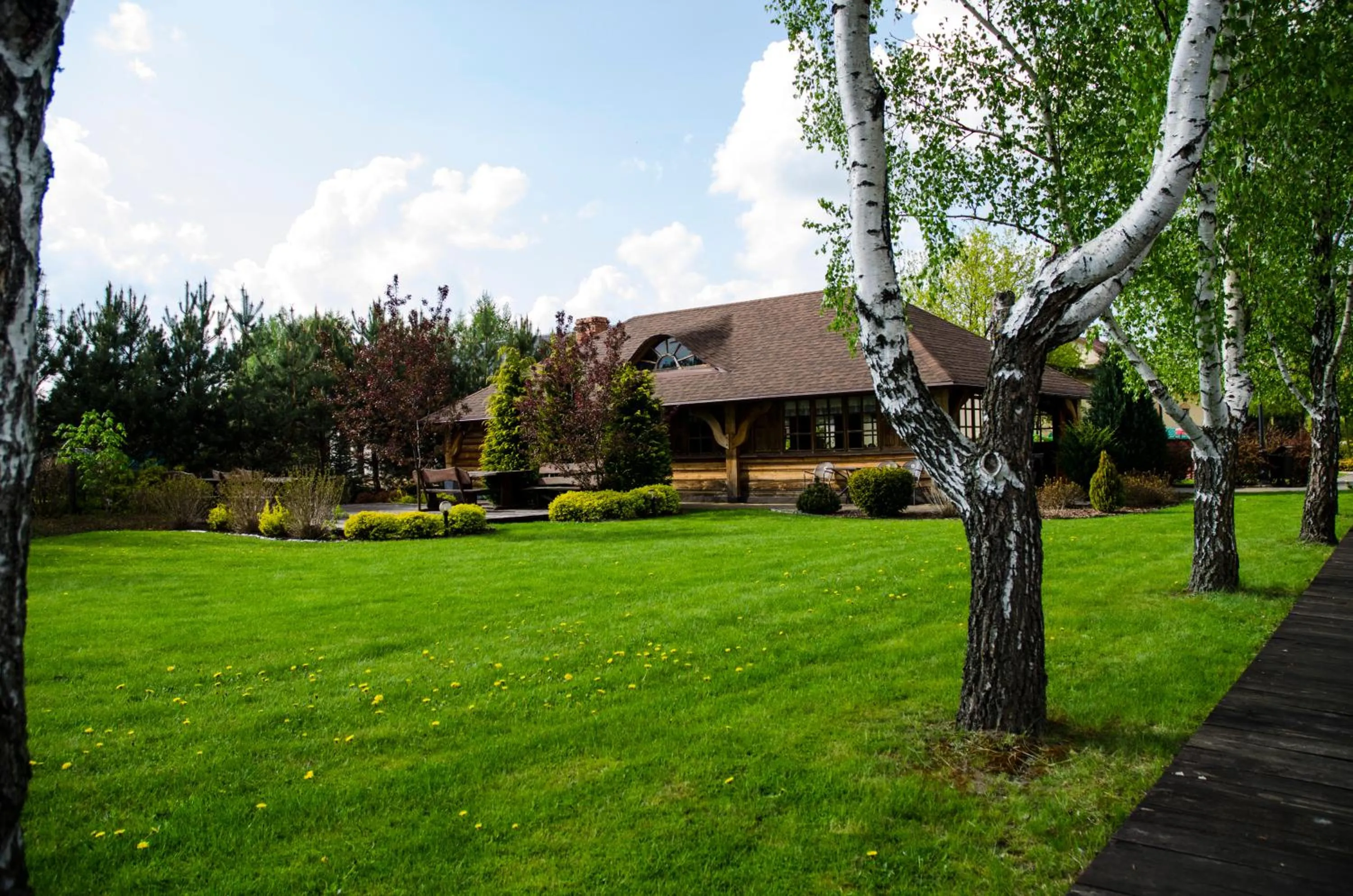 Garden in Dworek Jolanta