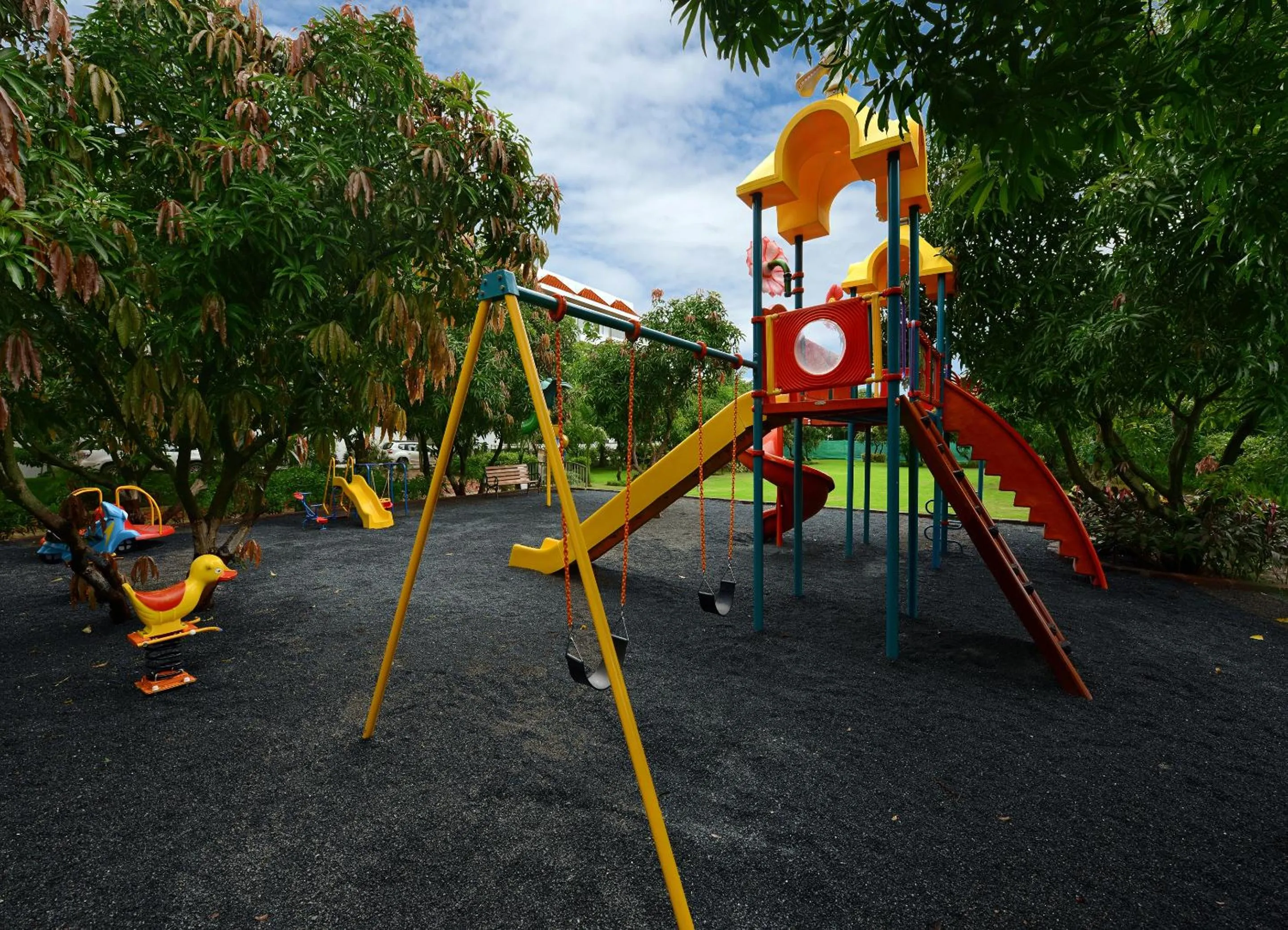 Children play ground in Sarovar Portico Sasangir