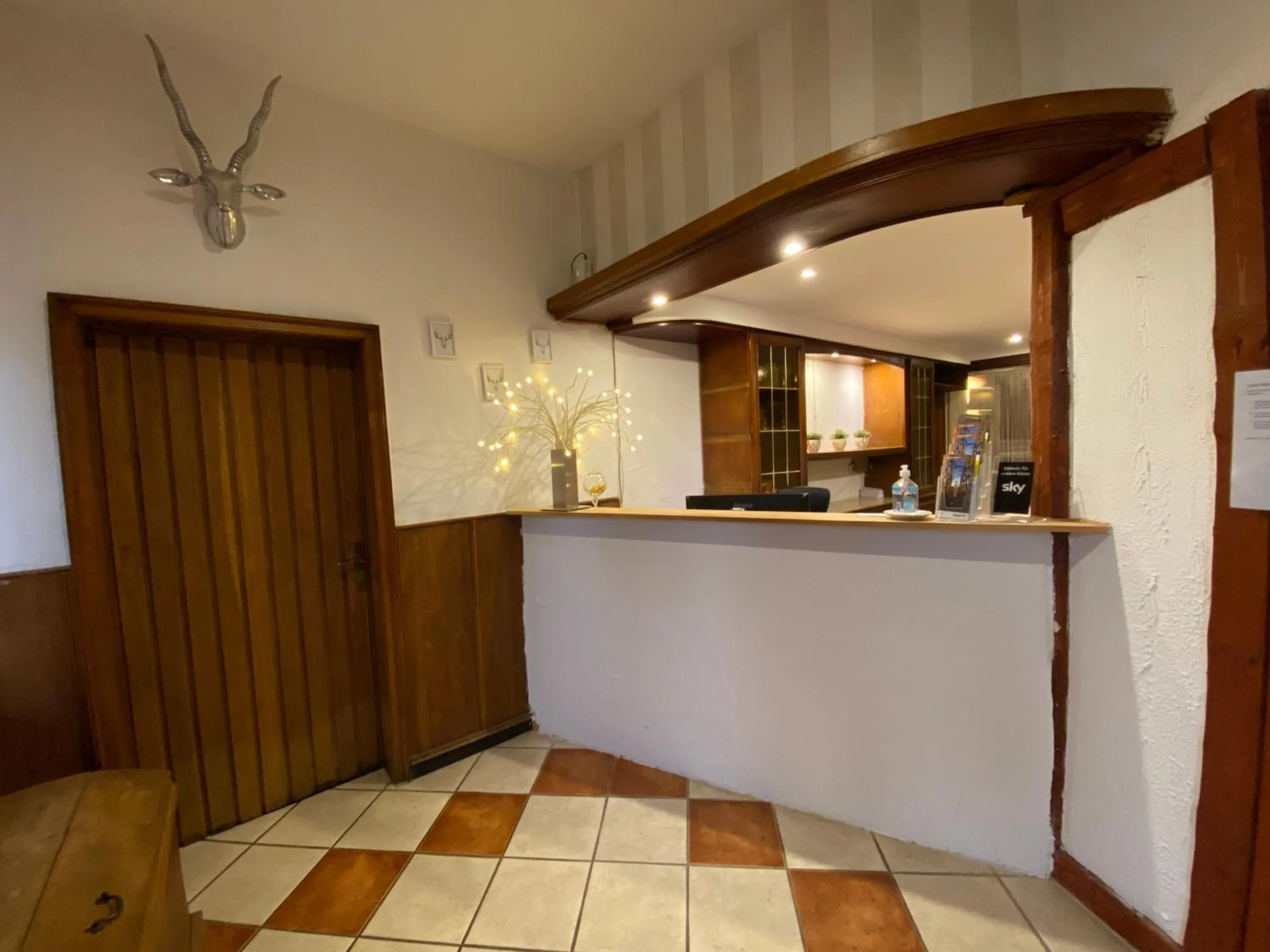 Lobby or reception in Hubertus-Hof