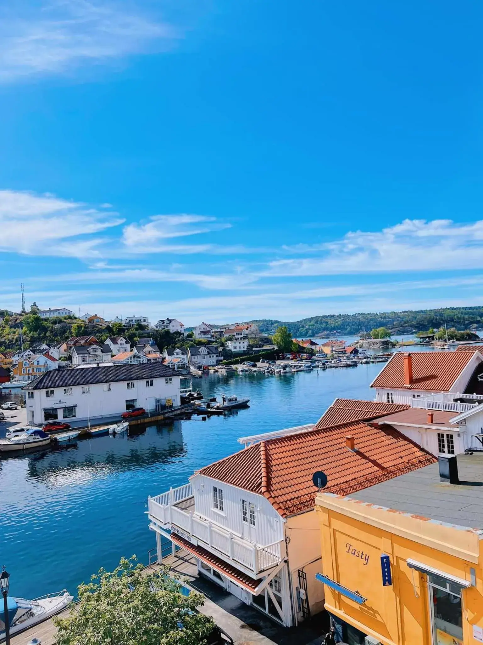 Deluxe Double Room with Sea View in Kragerø Hotell Deluxe Double Room with Sea View in Kragerø Hotell