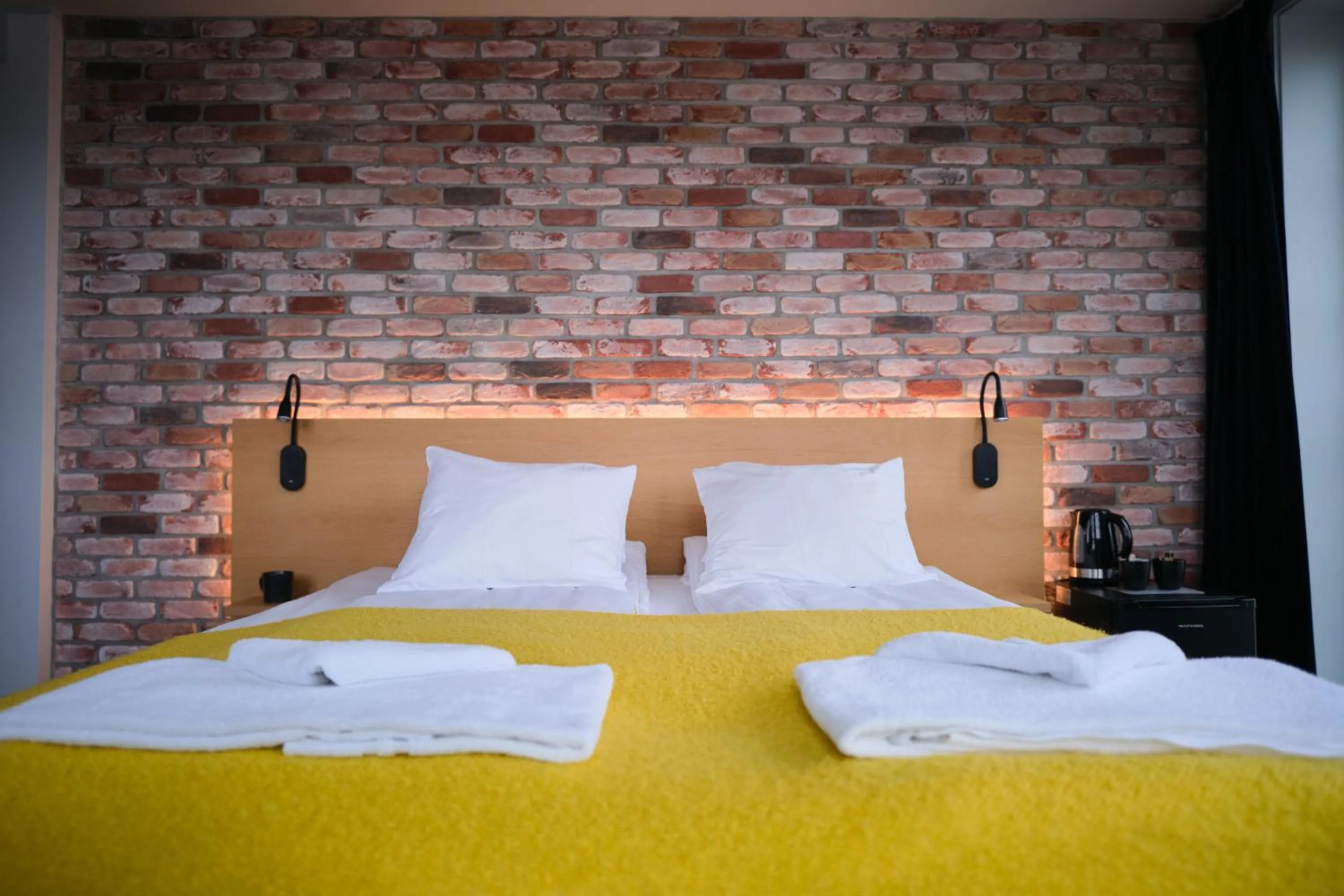 Bed in Kragerø Hotell