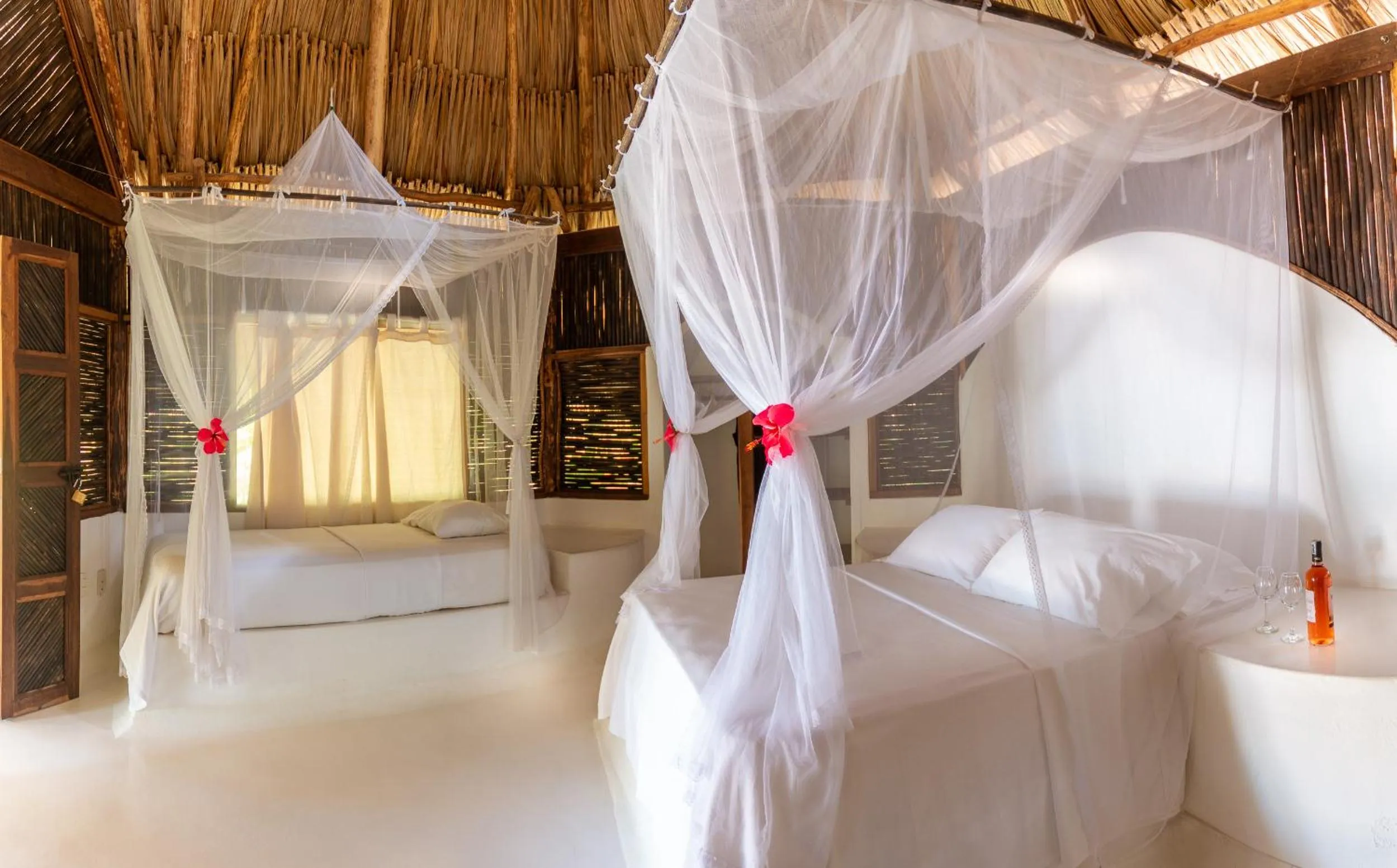 Bed in Hotel Casalina