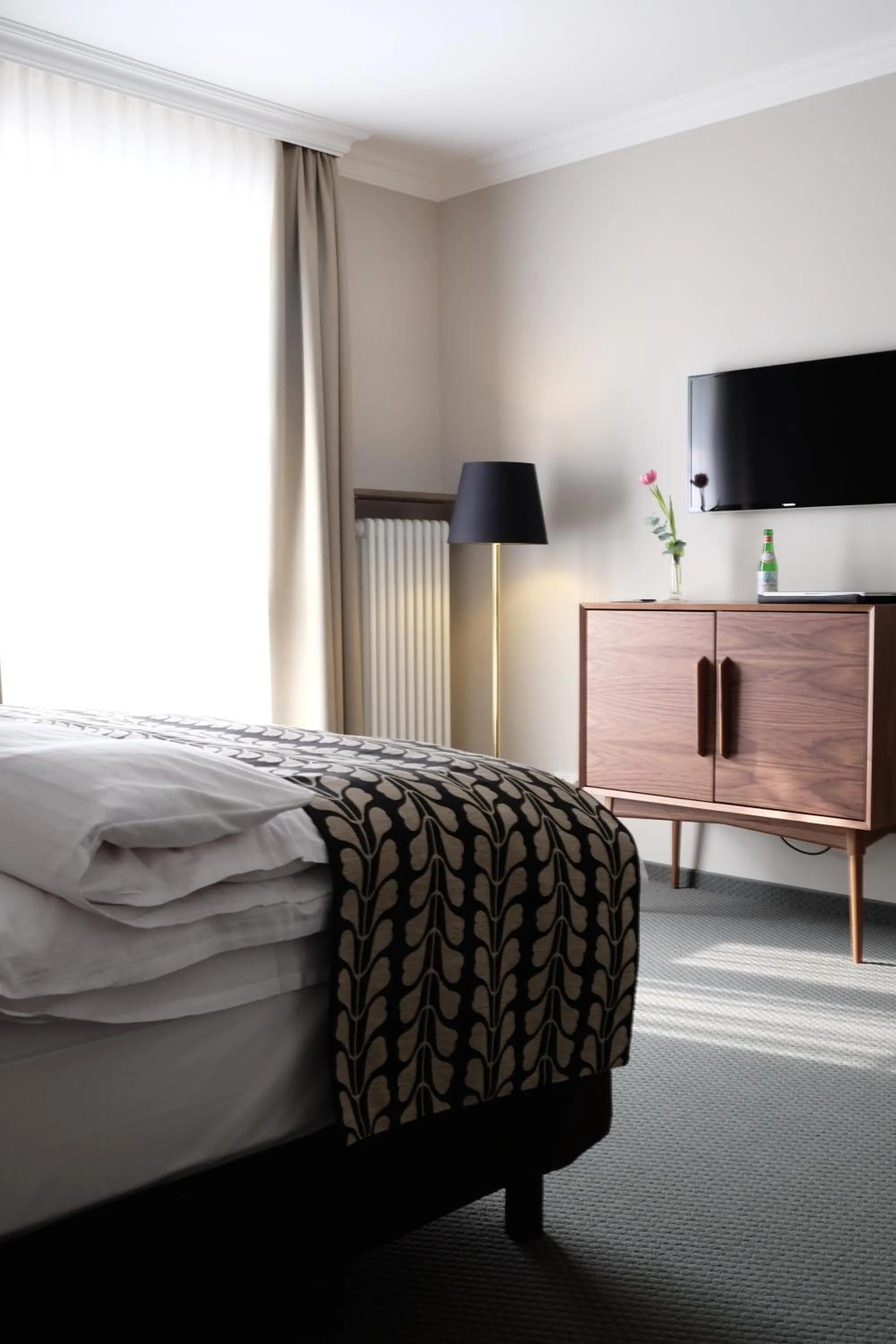 Bedroom, Bed in Parkhotel Obermenzing