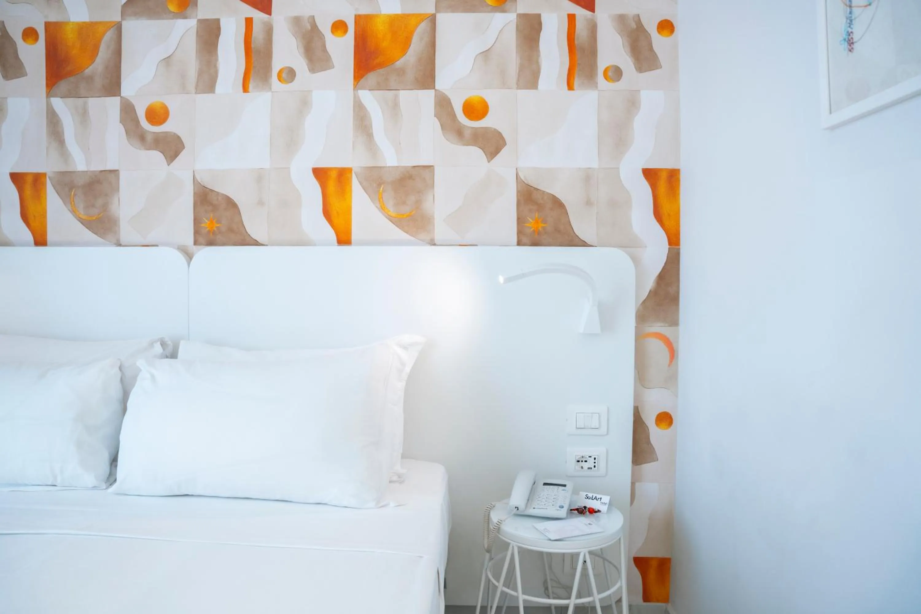 Bed in Soul Art Hotel