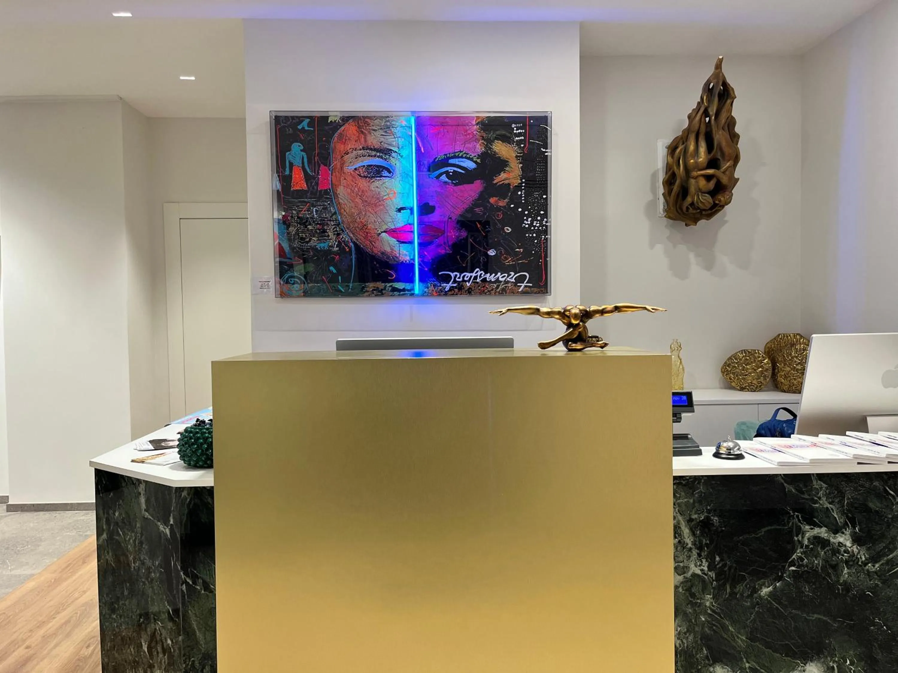 Lobby or reception in Soul Art Hotel