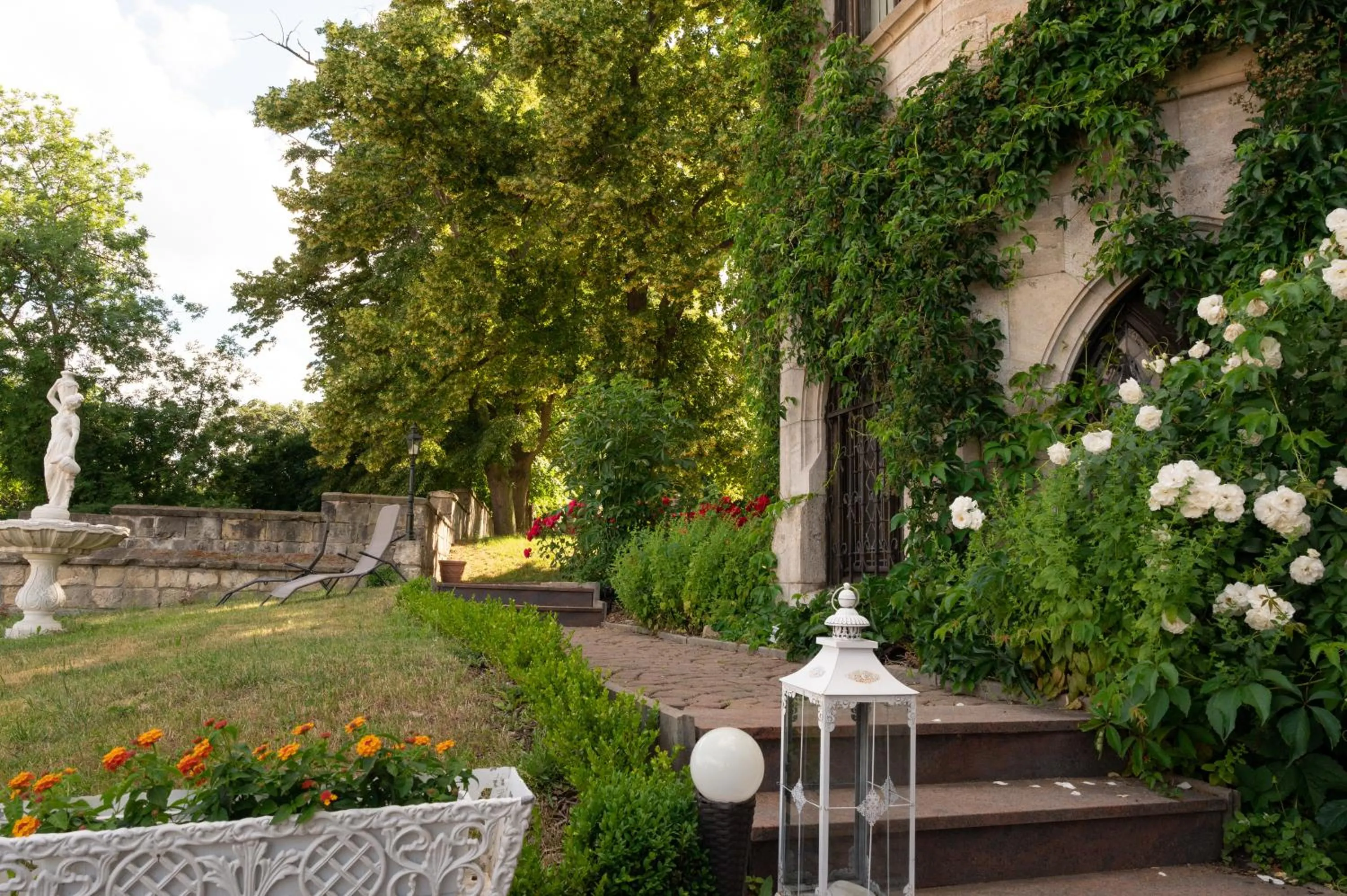 Garden in Schlosshotel zum Markgrafen