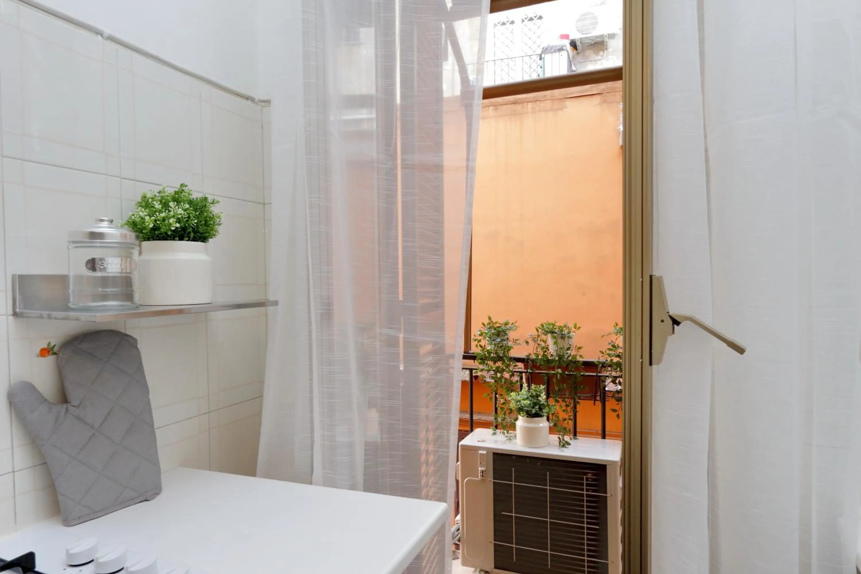 Balcony/Terrace in Urbana Delicious Flat