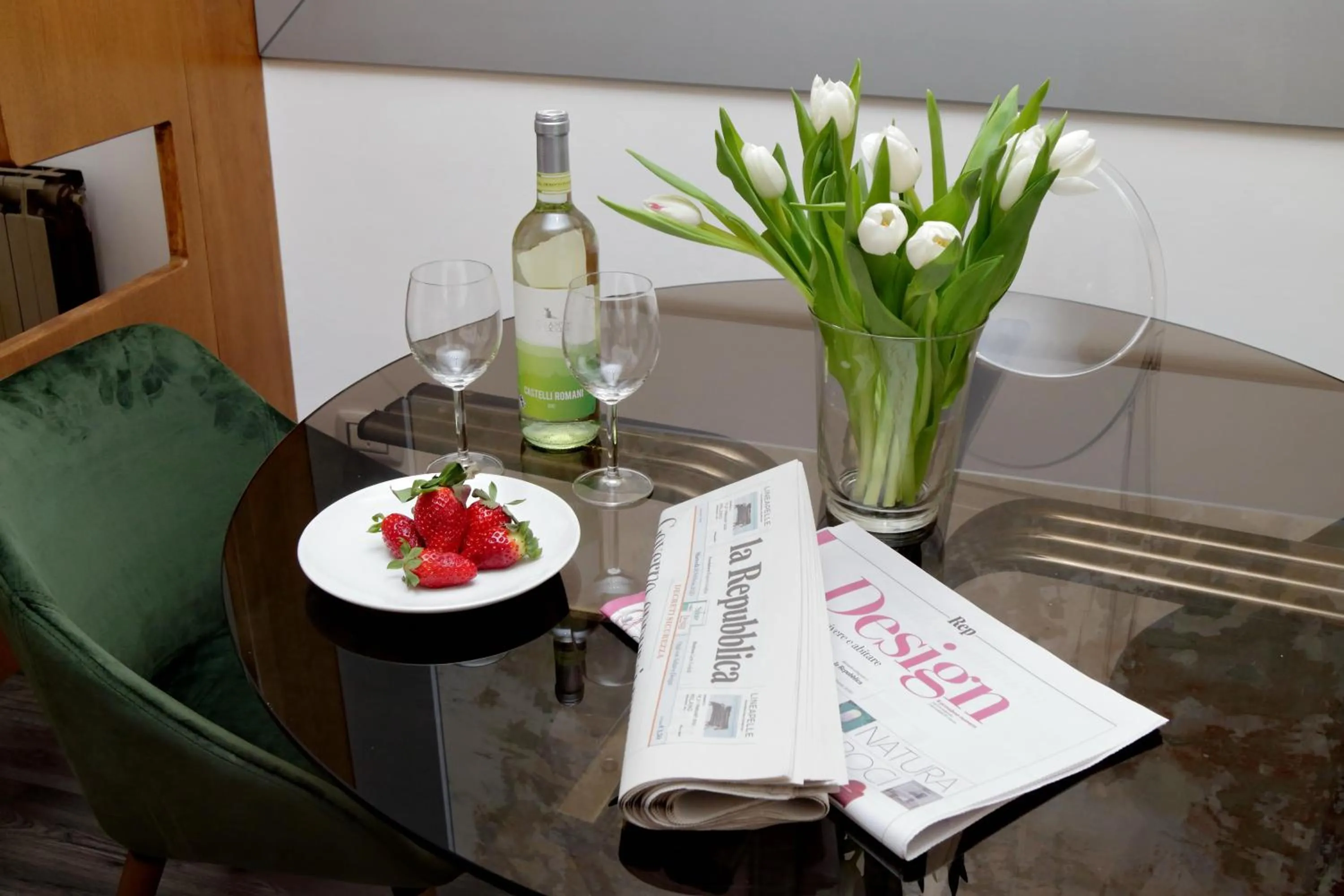 Food and drinks in Urbana Delicious Flat