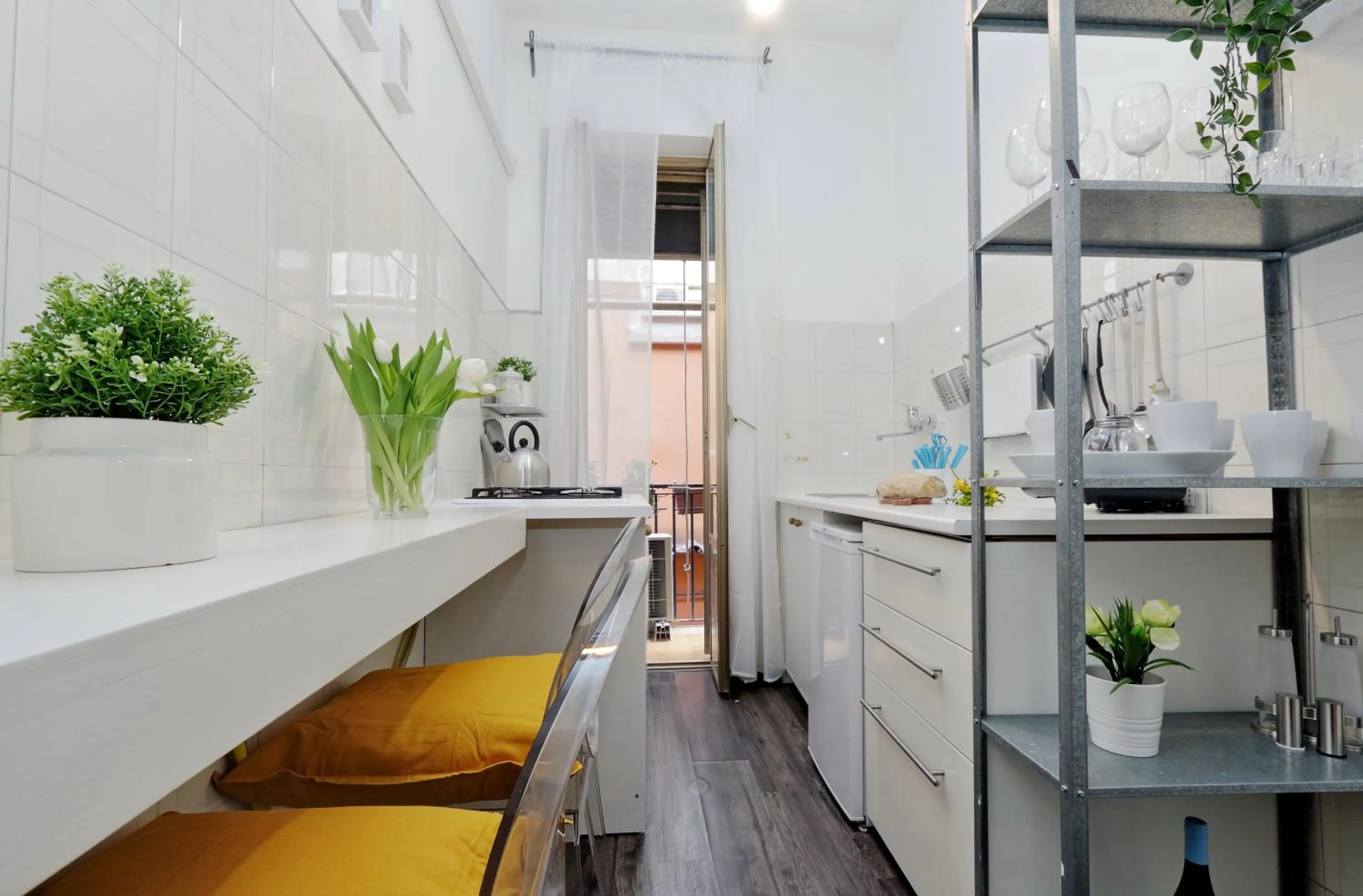 Kitchen or kitchenette in Urbana Delicious Flat
