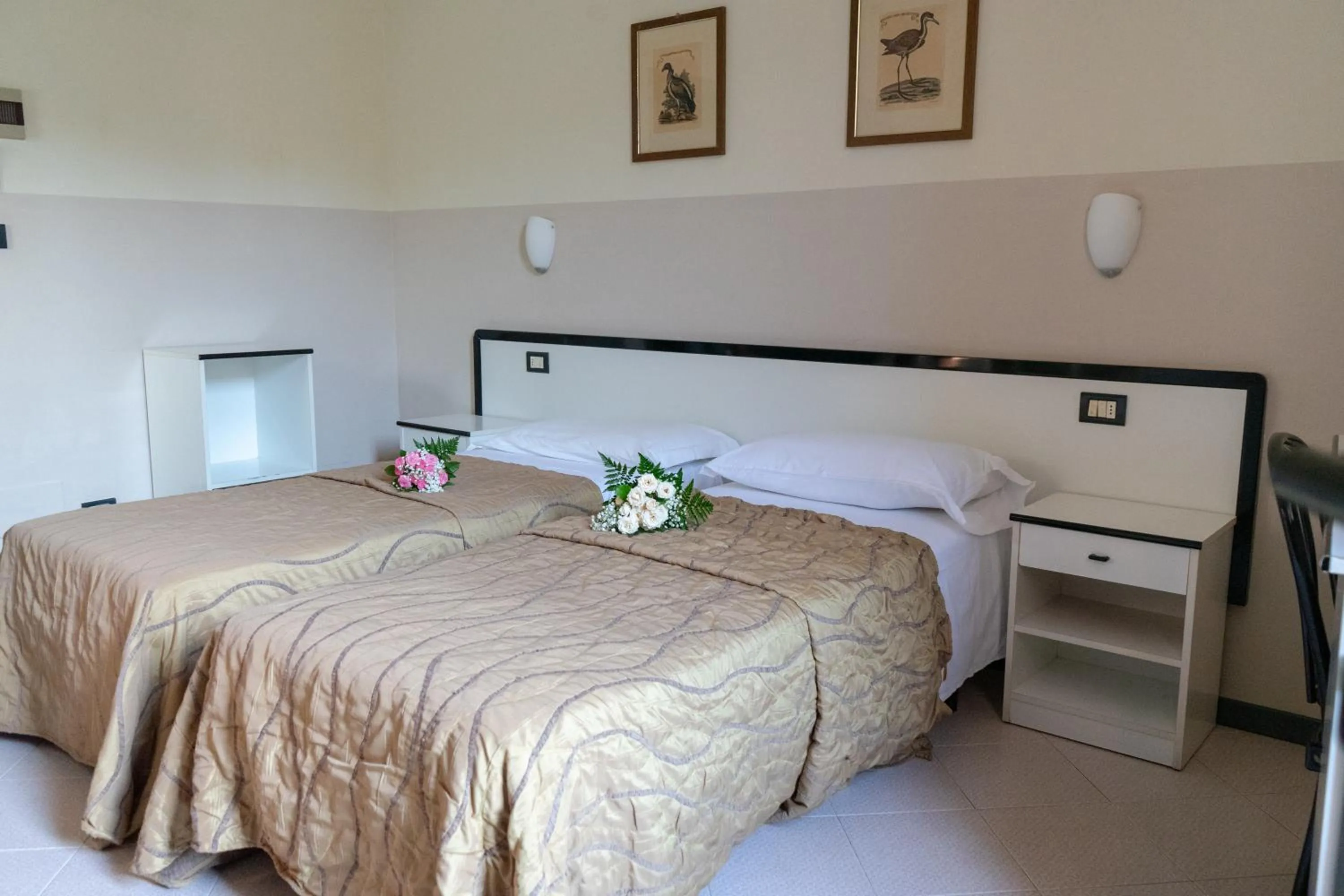 Bed in Hotel Italia