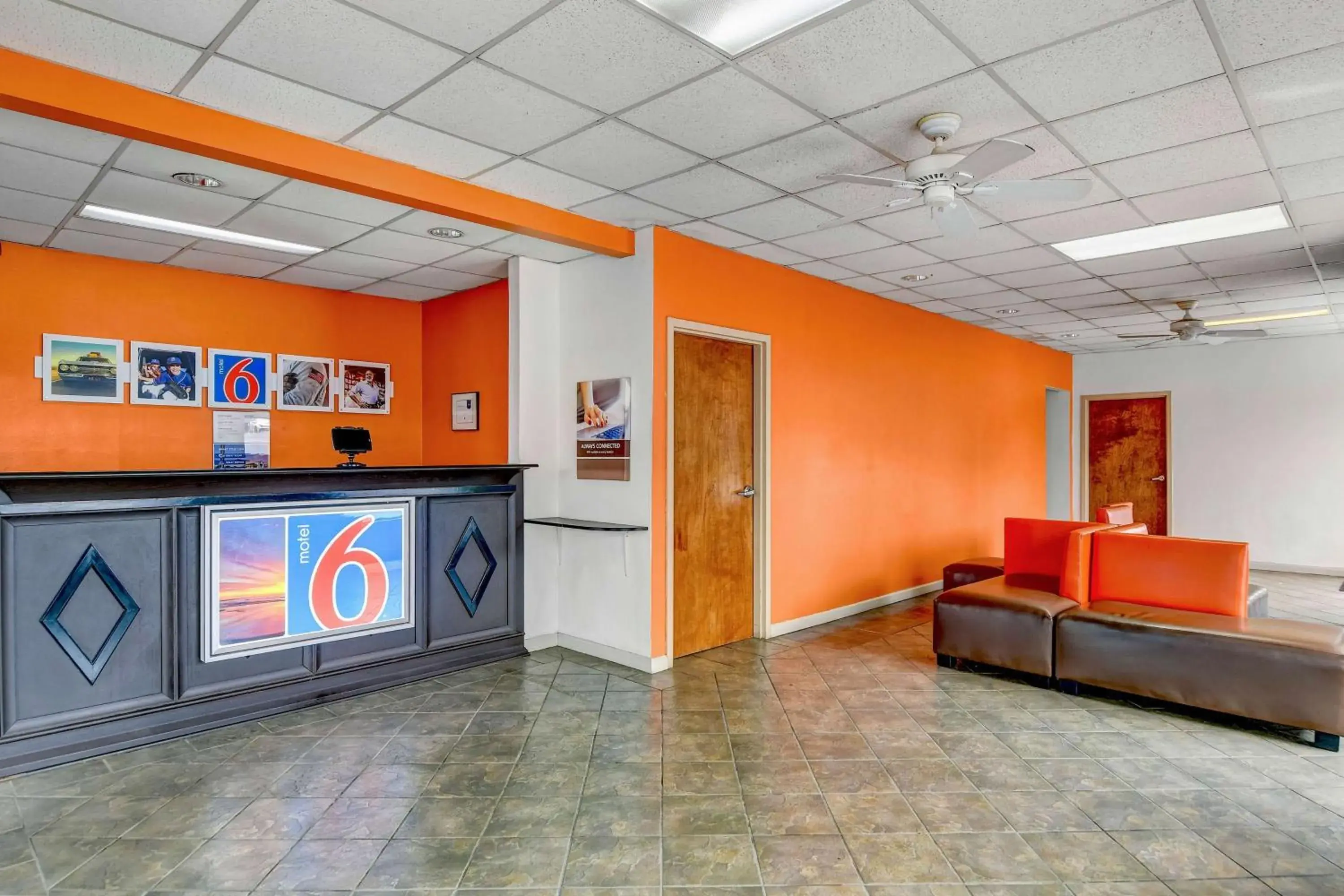 Lobby or reception, Lobby/Reception in Motel 6-Calhoun, GA