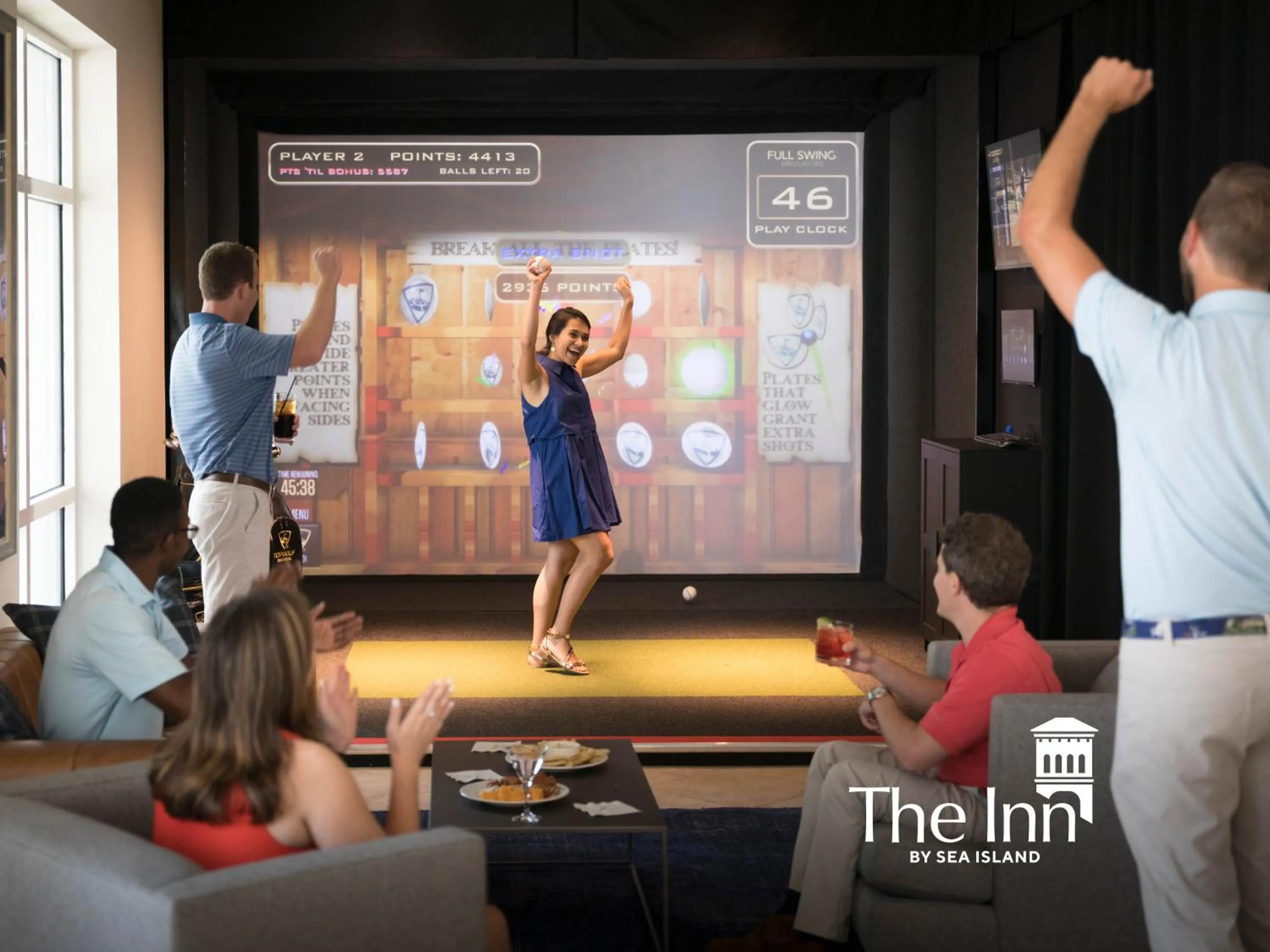 Lounge or bar in The Inn by Sea Island