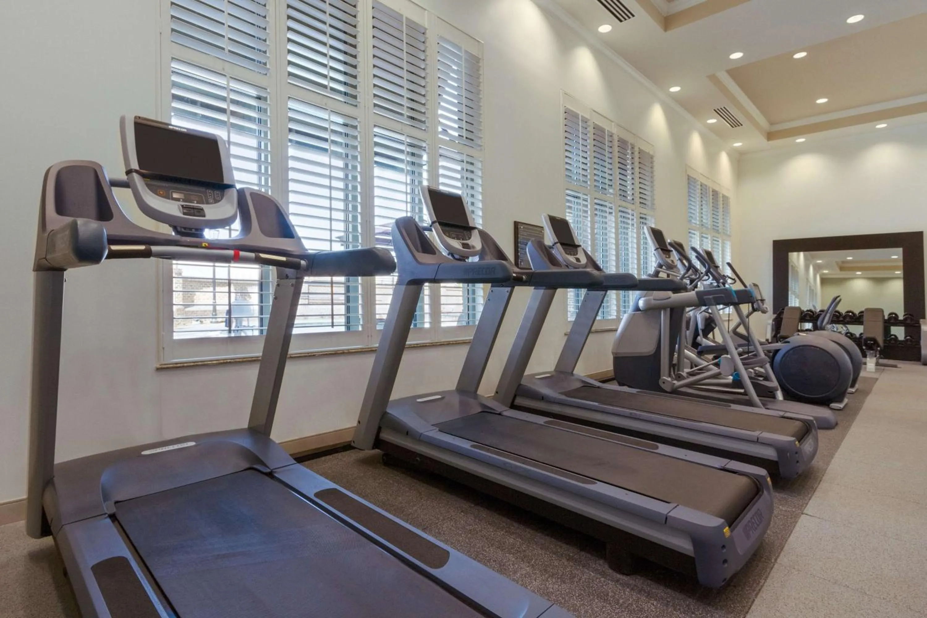 Fitness centre/facilities in Embassy Suites Savannah Historic District