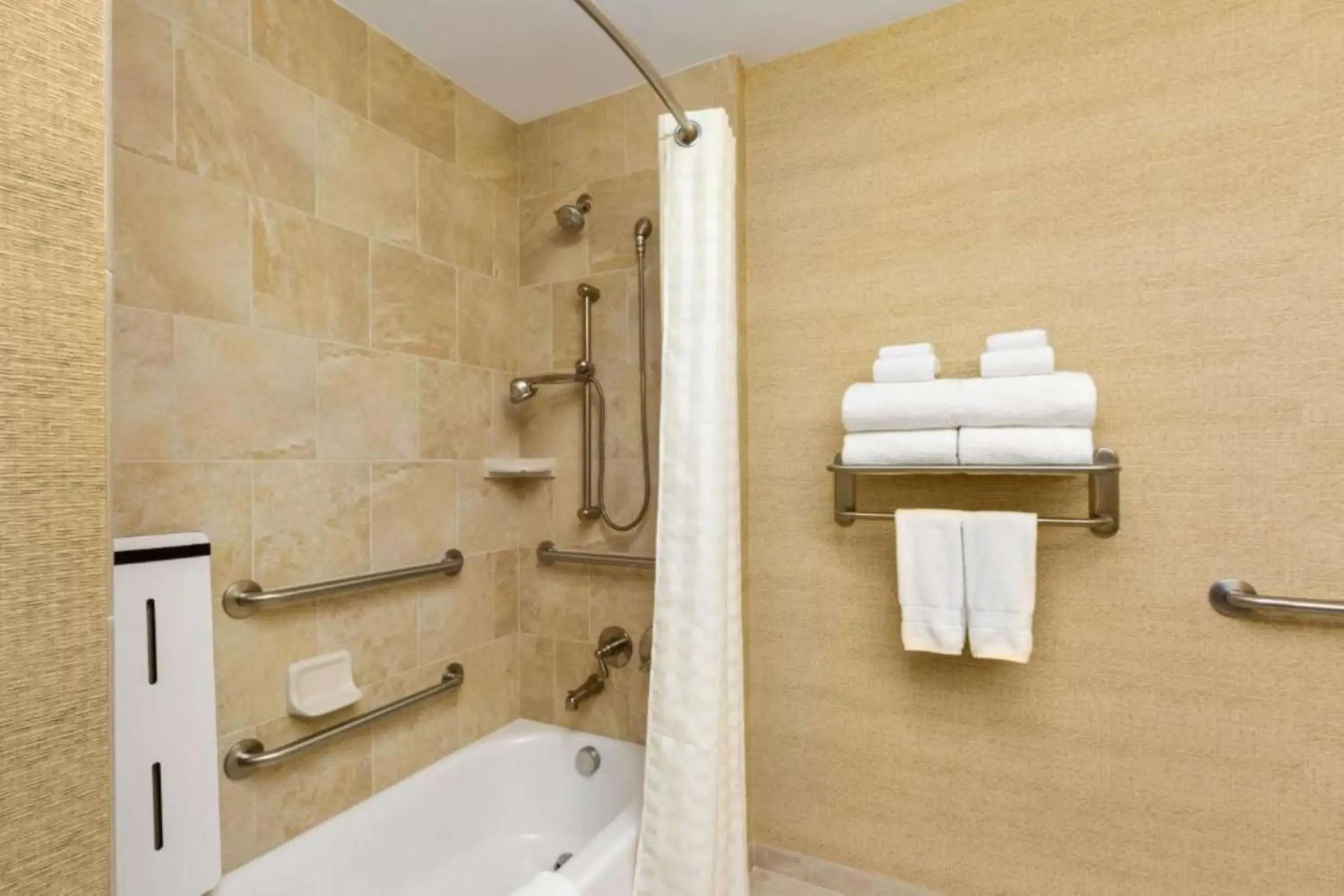 Bathroom in Embassy Suites Savannah Historic District Bathroom in Embassy Suites Savannah Historic District